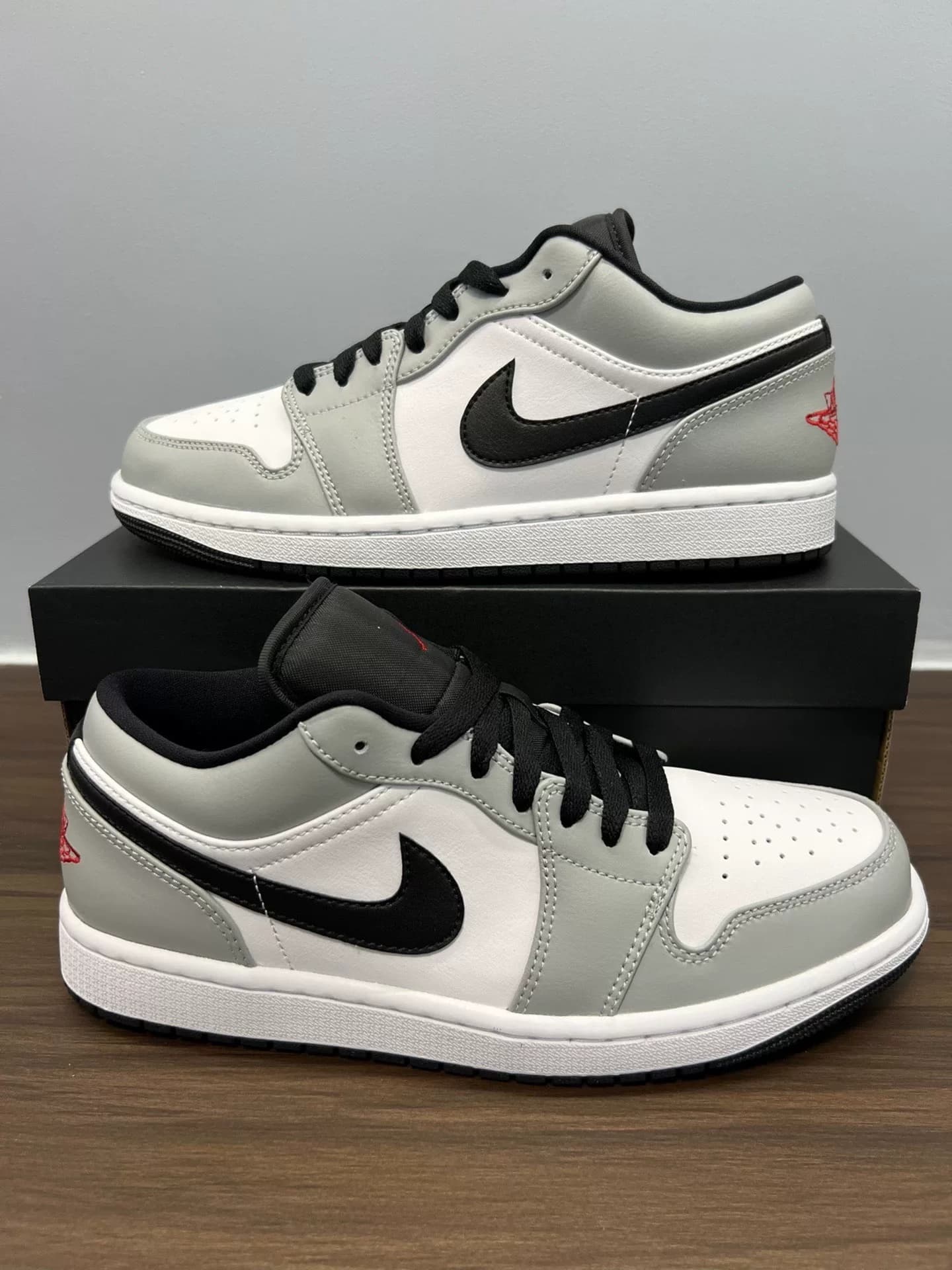  Совершенно новые классические кроссовки Nike Nike Aj1 с низким берцем, мужская обувь Joedan1 soot