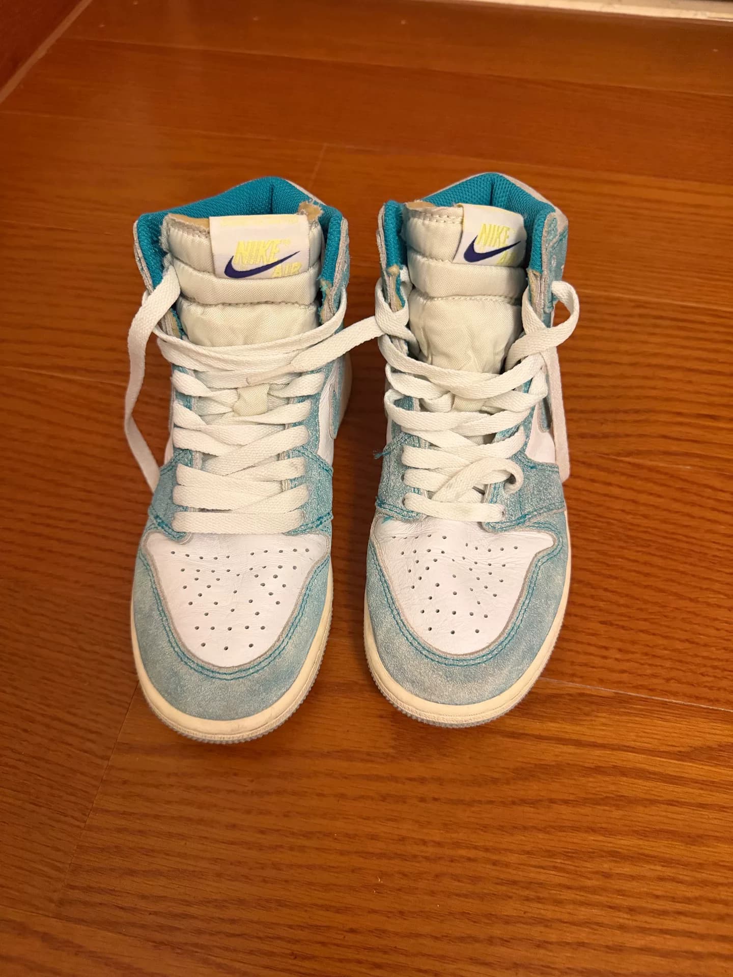aj1 tiffany blue 35,5 ярдов
