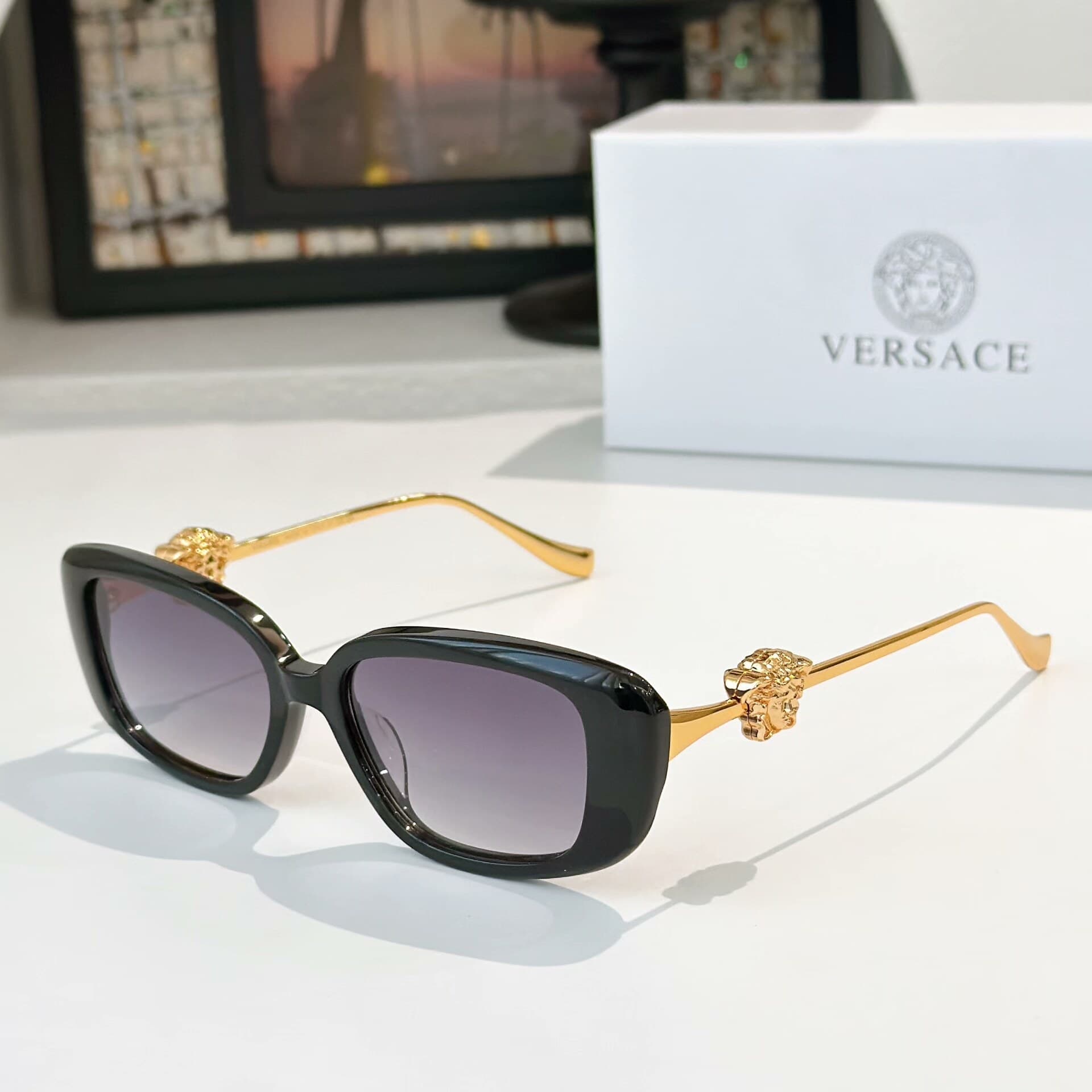 VERSAC*Солнцезащитные очки Versace VE1876 Glasses Fashion Hundred
