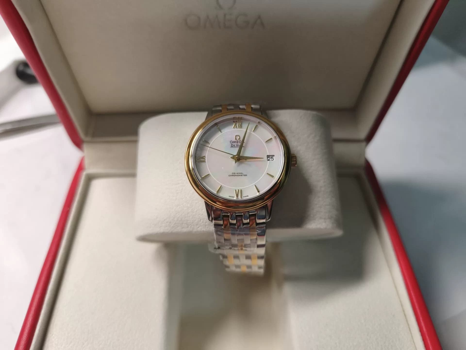 Женские часы Omega Disc Fly, 32,7-миллиметровый механизм с автоподзаводом, механизм Citizen 8215, Go