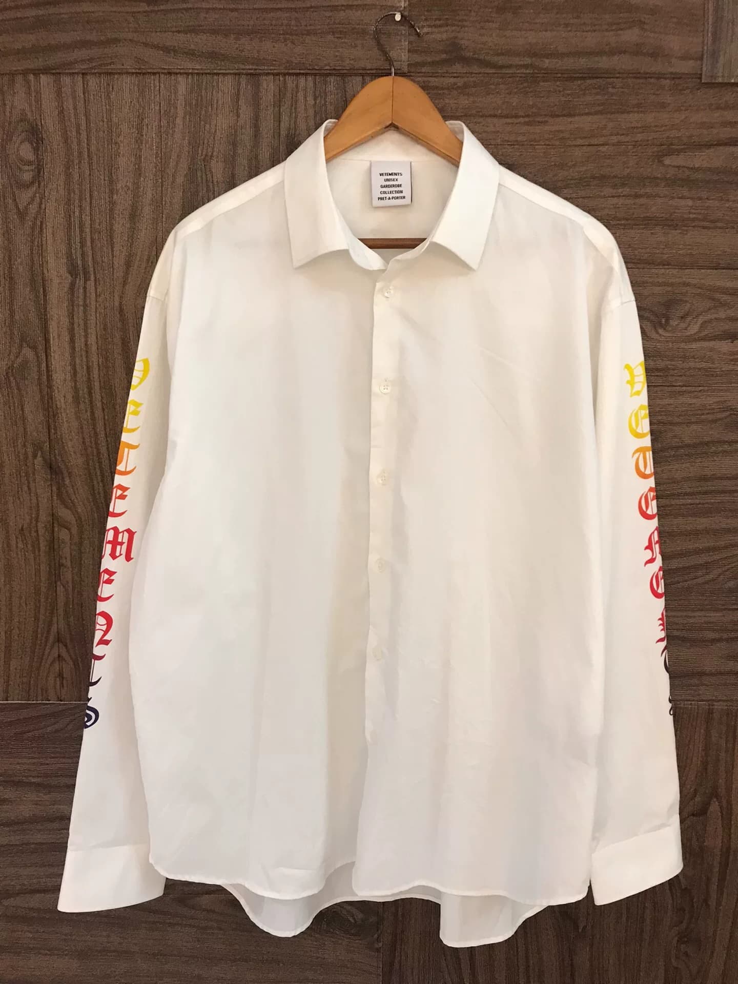 Рубашка с длинными рукавами Vetements
