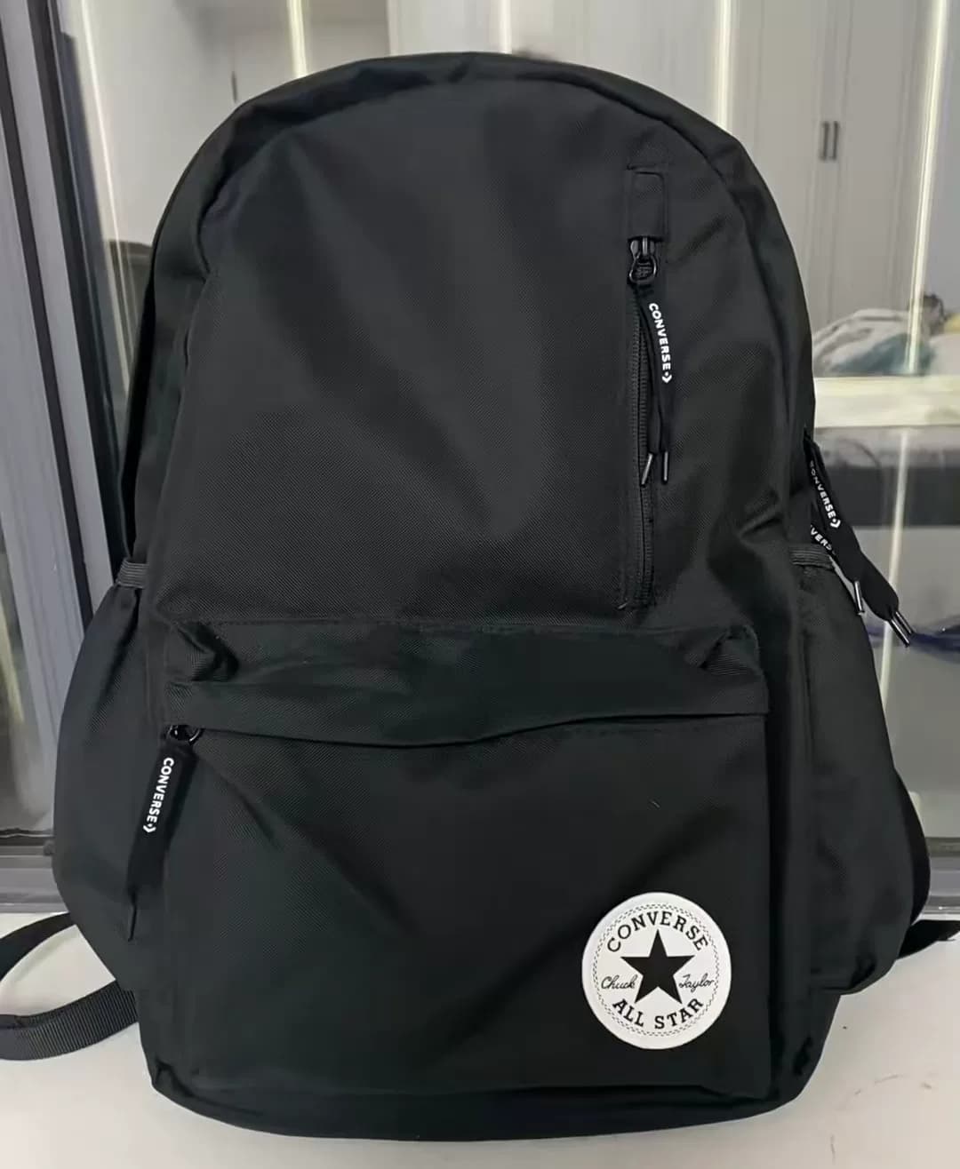 #Converse/Новый школьный рюкзак Converse черного цвета, фотографии и видео работы - это все