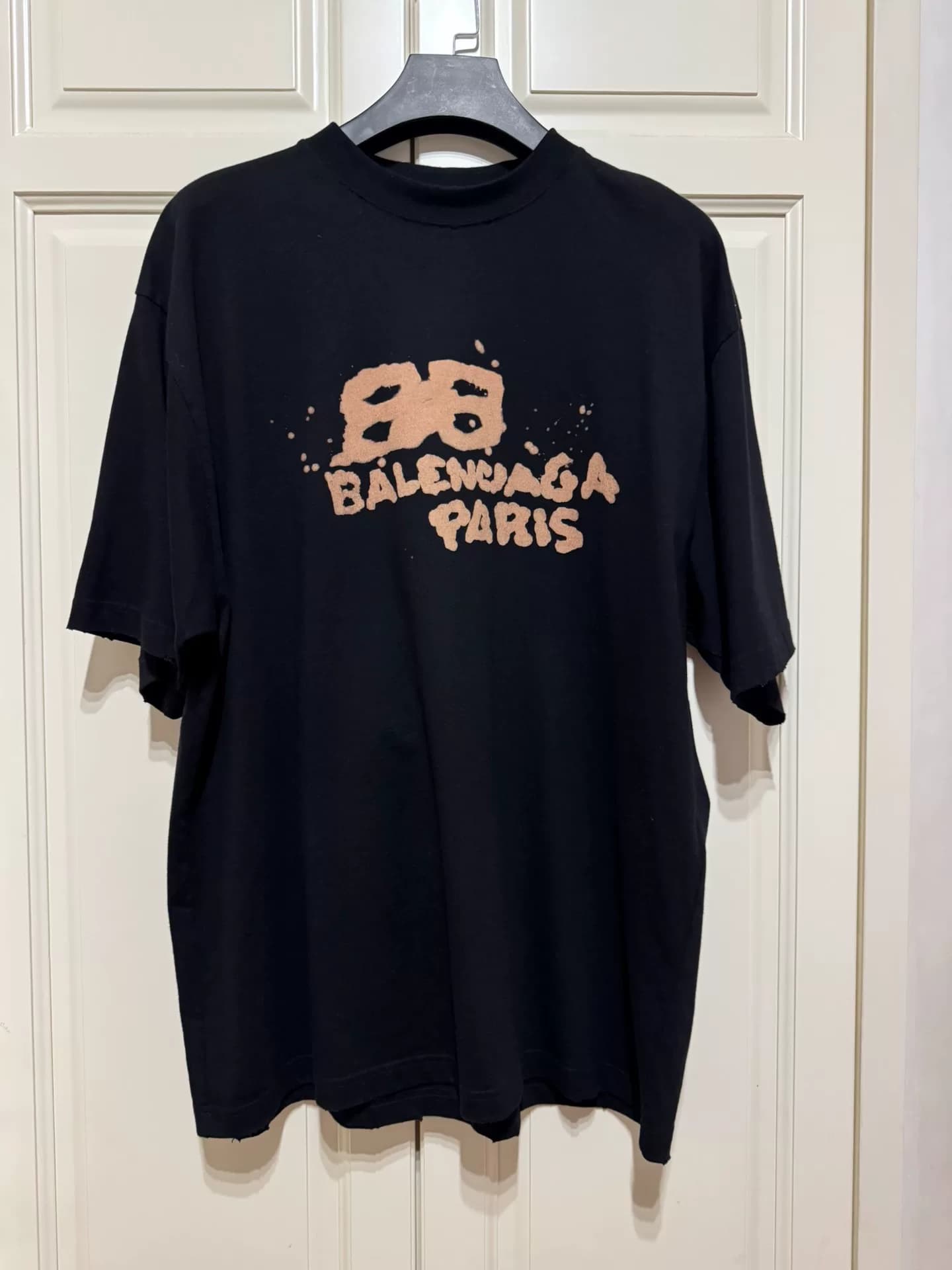 Футболка Balenciaga Balenciaga tie-dye с короткими рукавами размера xl, почти новая