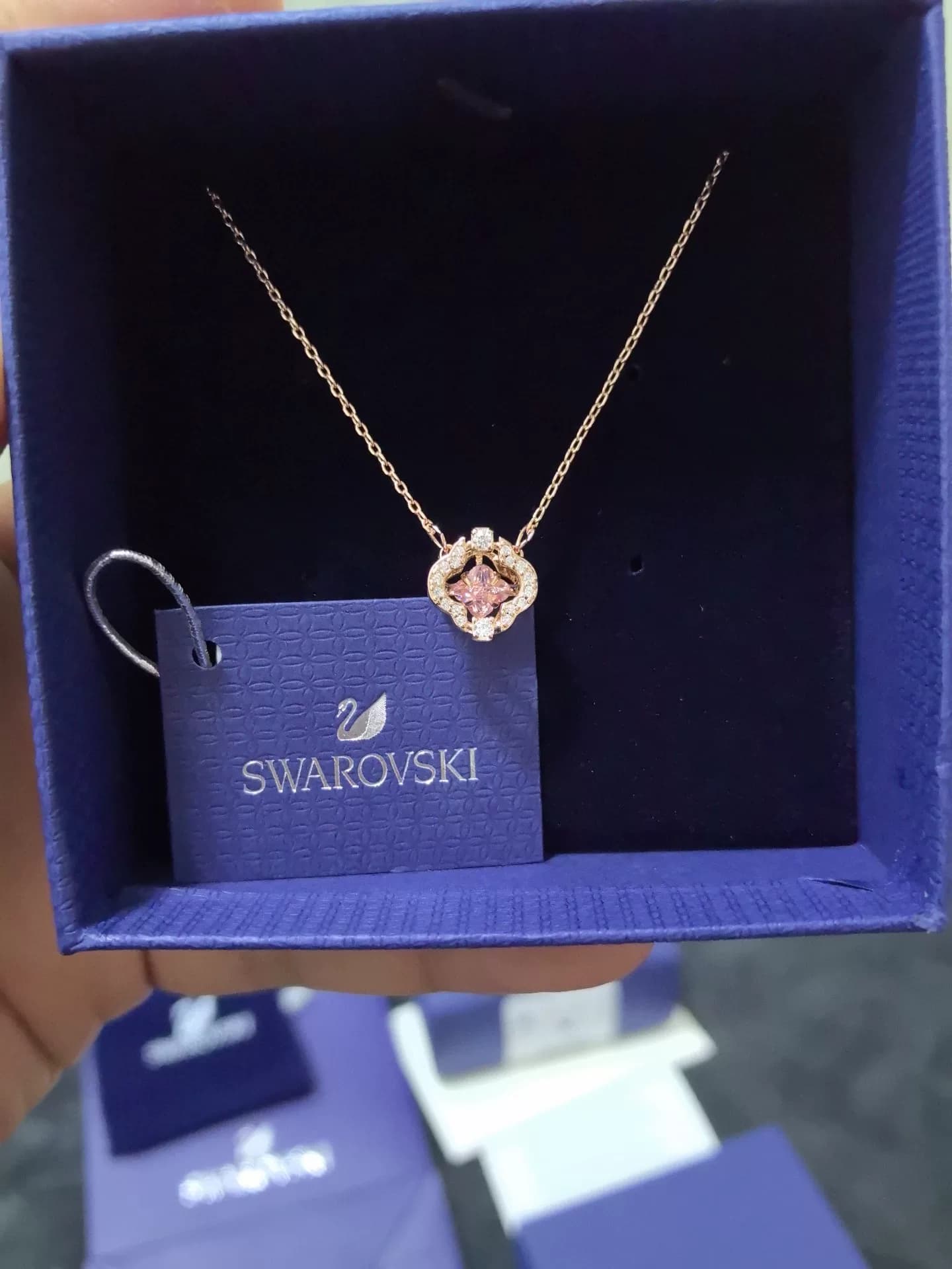 Колье Swarovski Swarovski с четырехлистным клевером "Бьющееся сердце" от Swarovski