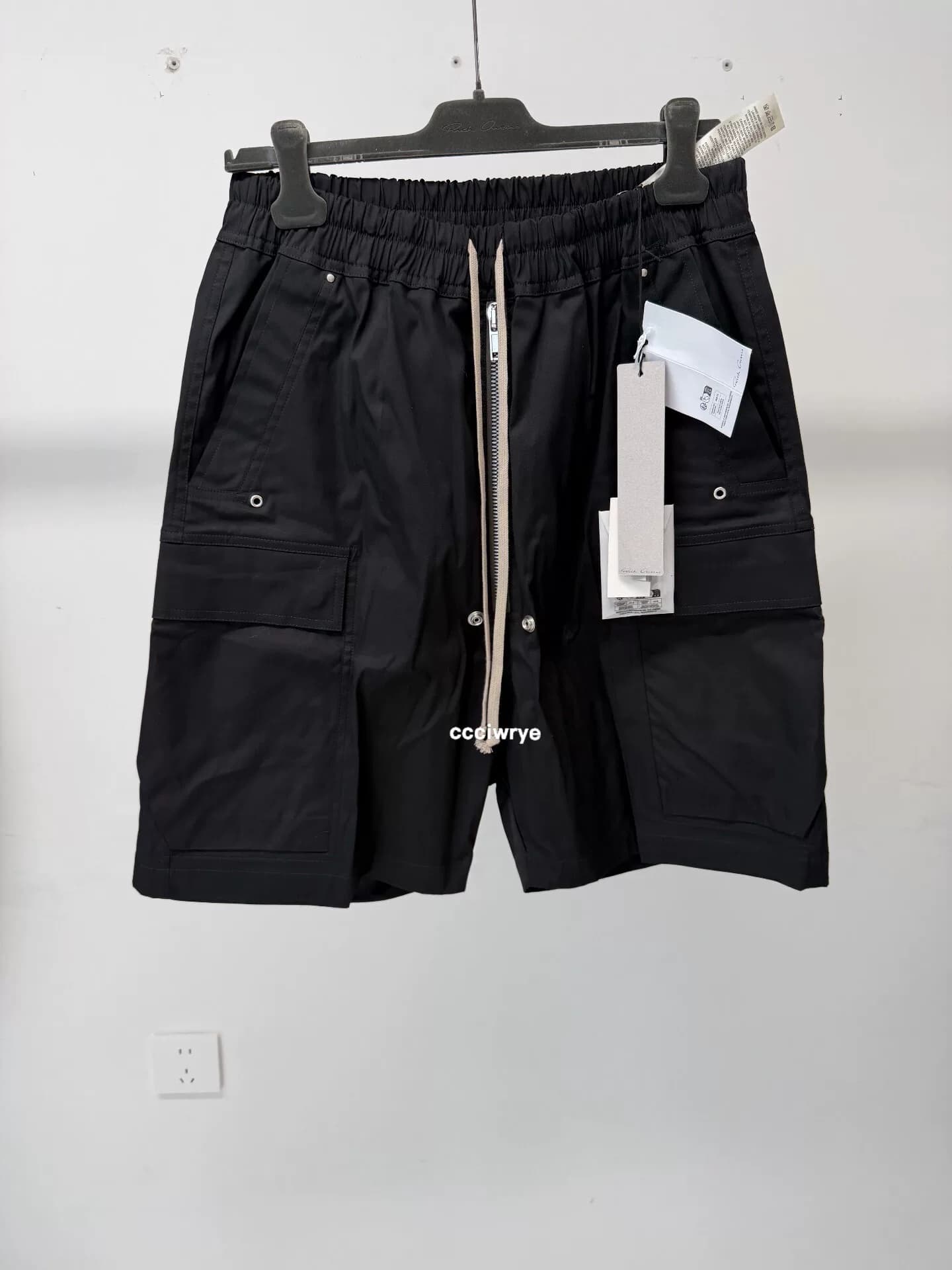 Шорты-карго bela от Rick Owens SS26