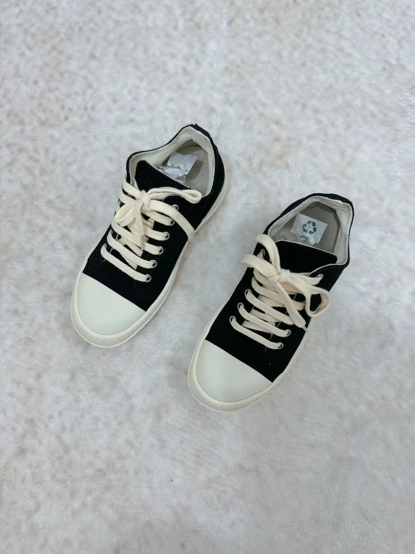 Большие кеды Converse от Rick Owens Drkshdw с глубоким вырезом, размер 35 35-