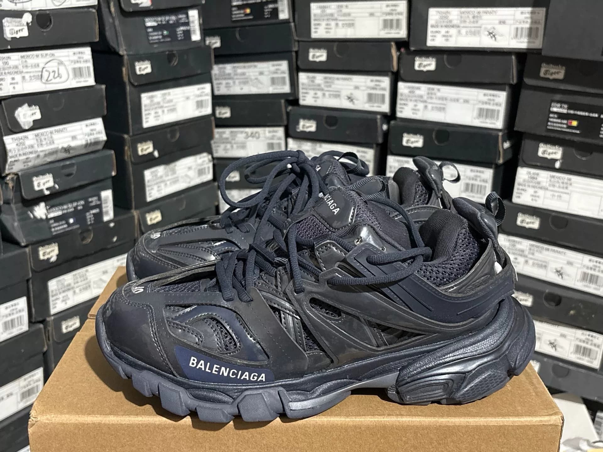 Кроссовки Balenciaga Balenciaga Track Daddy, черные, 36-4