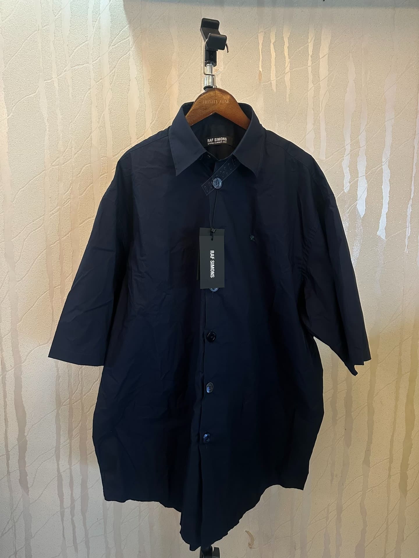 Рубашка с короткими рукавами Raf Simons весна-лето 2021