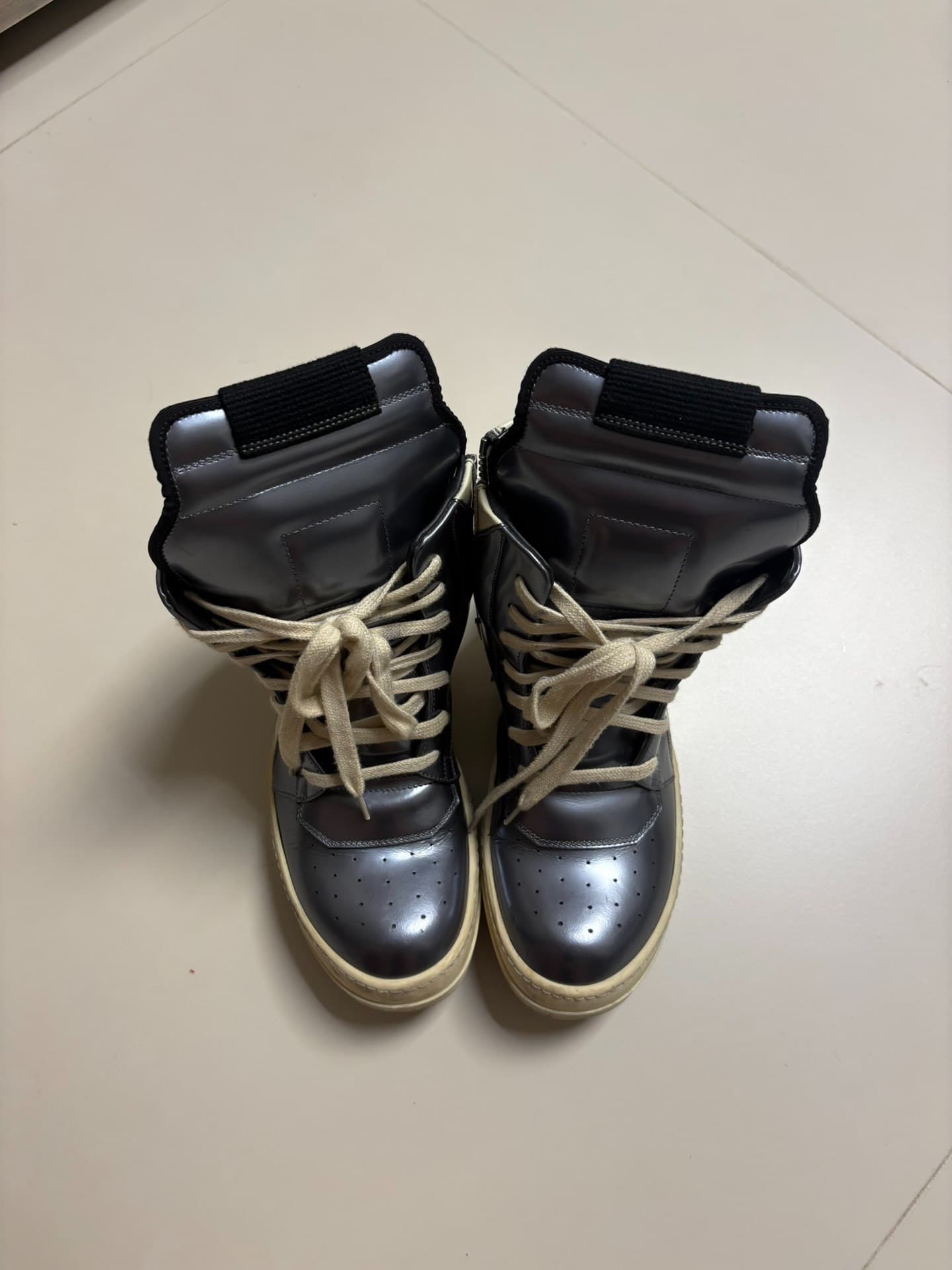 Главная линия RICKOWENS RO перевернутое треугольное зеркало серебряное зеркало синее перевернутое треугольное зеркало Ge