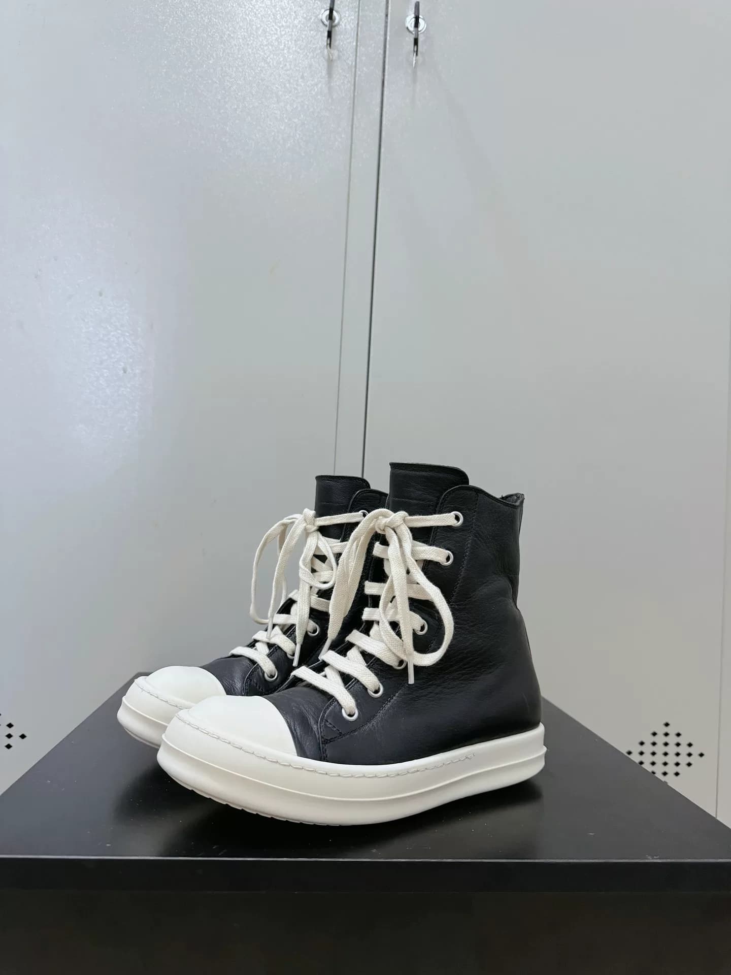 Конверсы Rick Owens main line из воловьей кожи большого размера 36 можно носить на 36-37