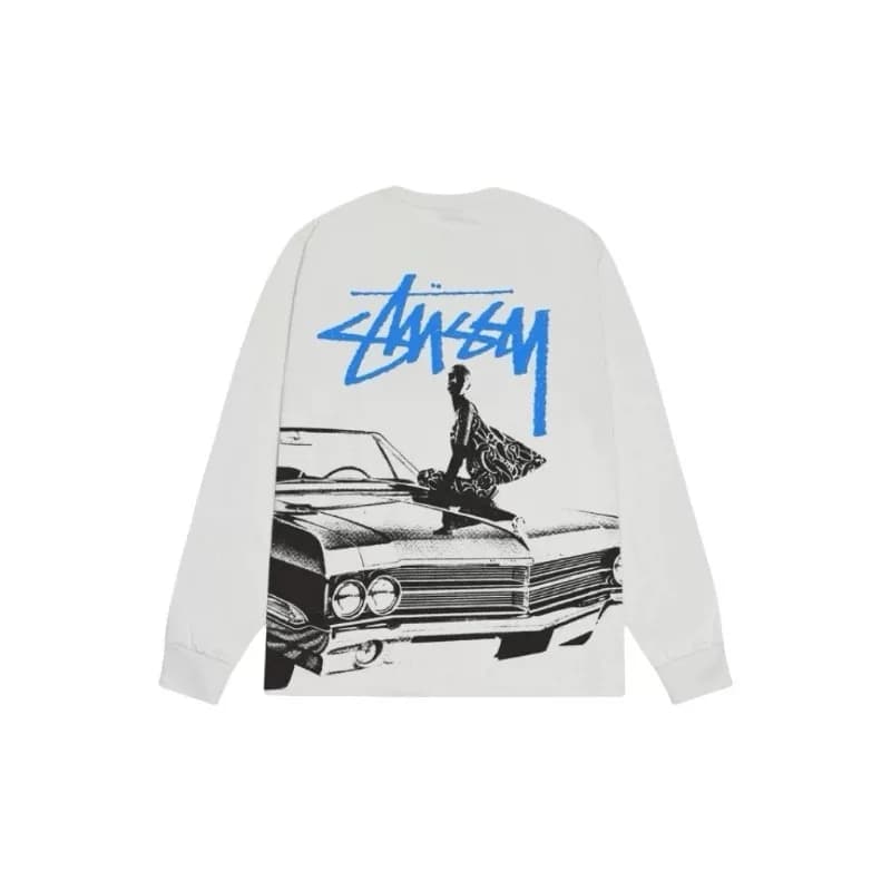 Футболка с длинным рукавом Stussy car girl