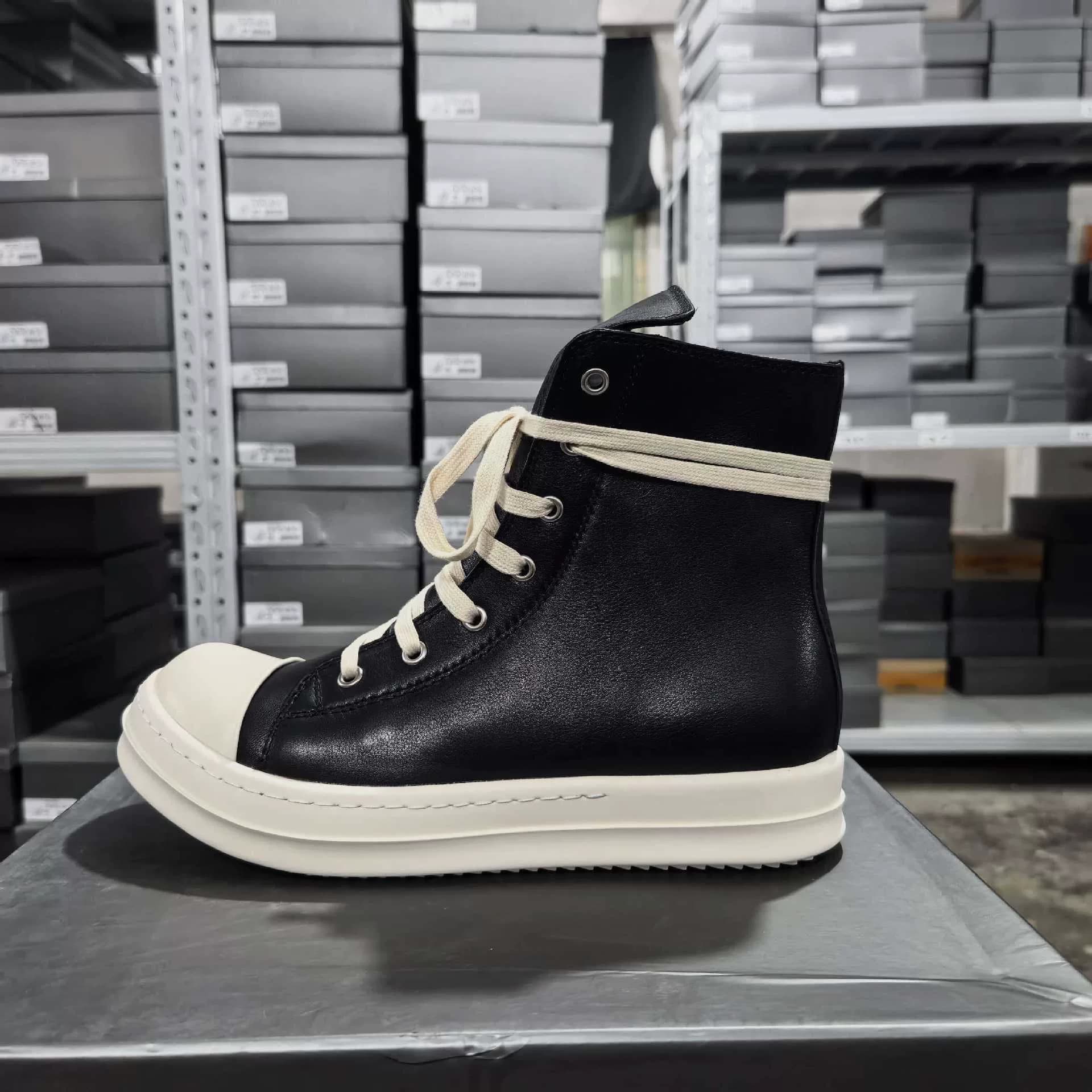 ro Owens high-top cowhide big converse texture - это очень качественная упаковка