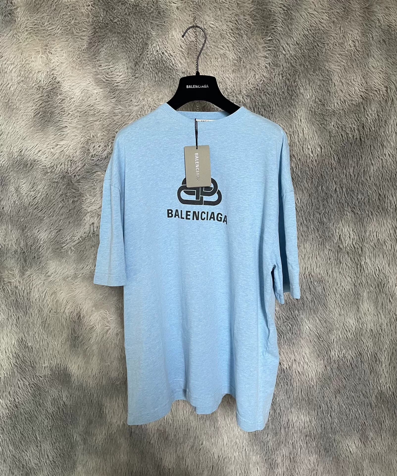 Balenciaga/Balenciaga Haze Синий с застежкой-замком и коротким рукавом OS XS Размер