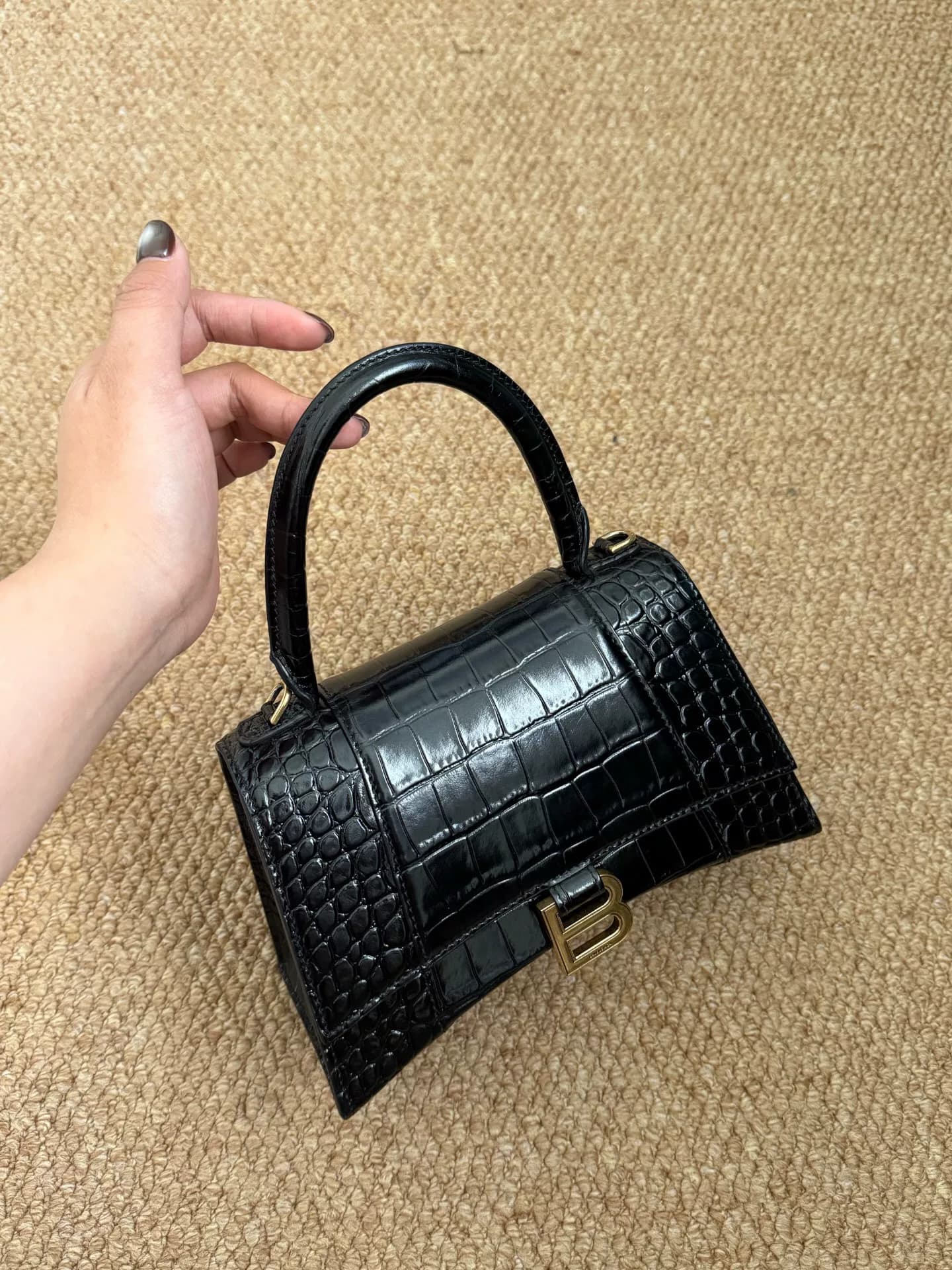 Зарубежный канал подлинный】Balenciaga Paris house hourgla