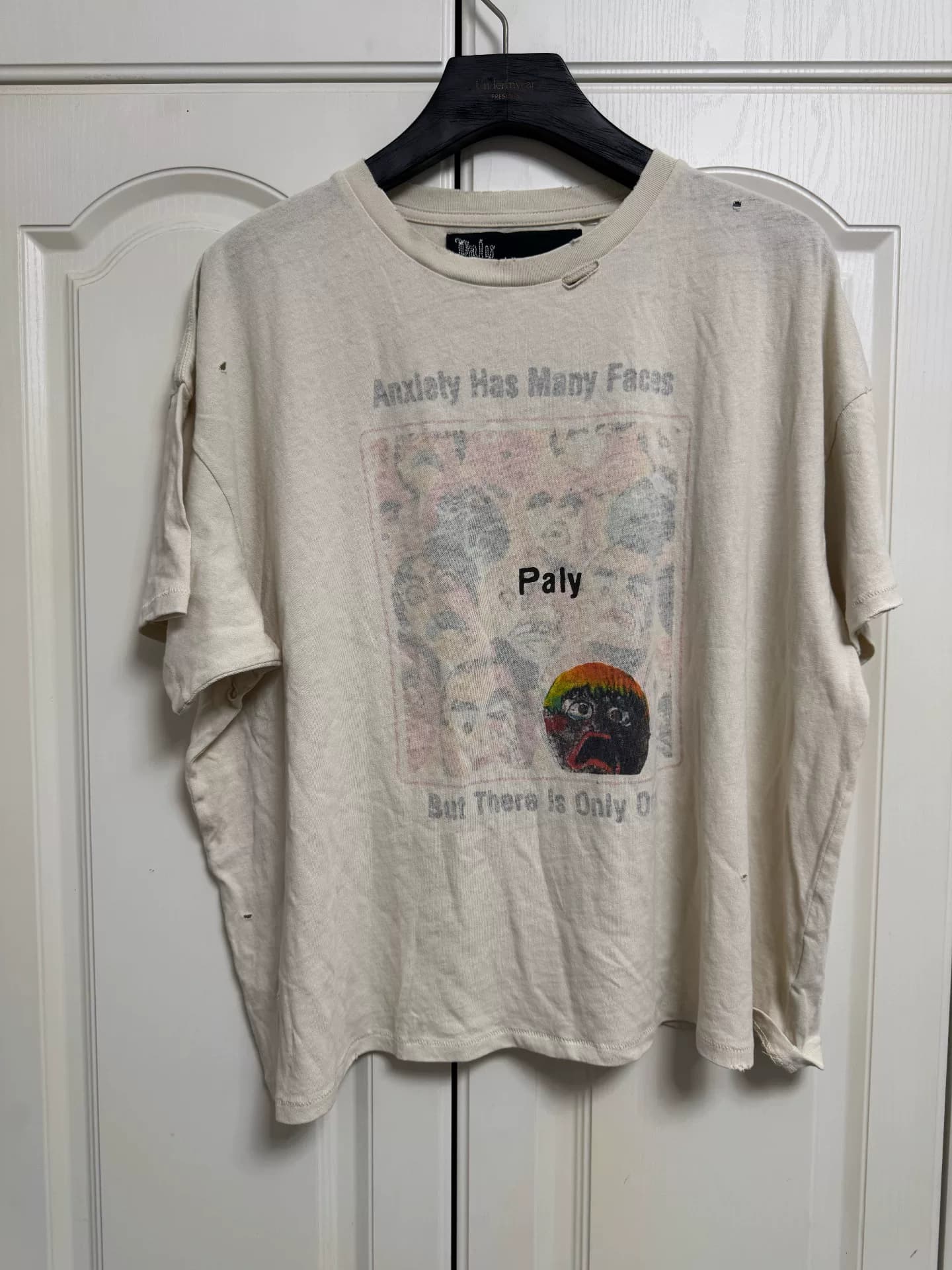 Пятно второй цены Paly Hollywood 26ss old white screamer explosion