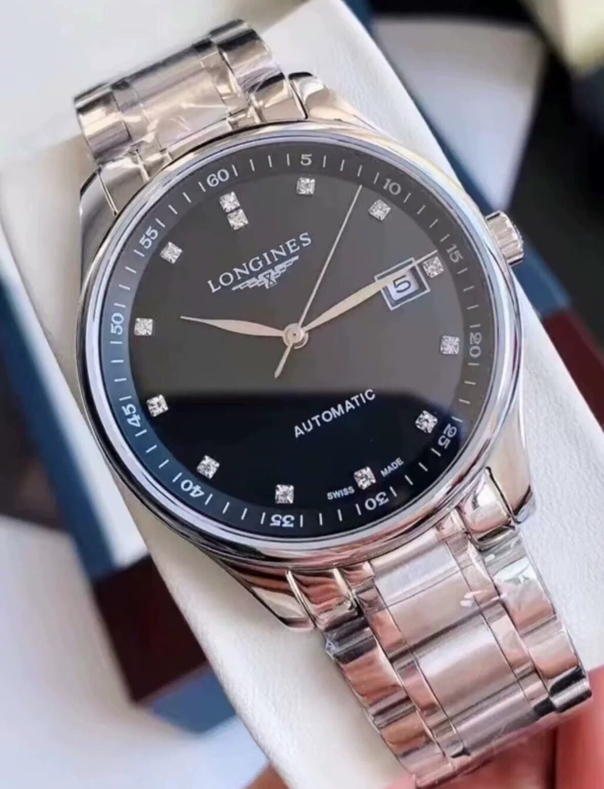 Управление деталями Longines "три в одном" - идеальный взрывной стиль поражает мужскими механическими наручными часами Citizen серии Qin Famous Craft…