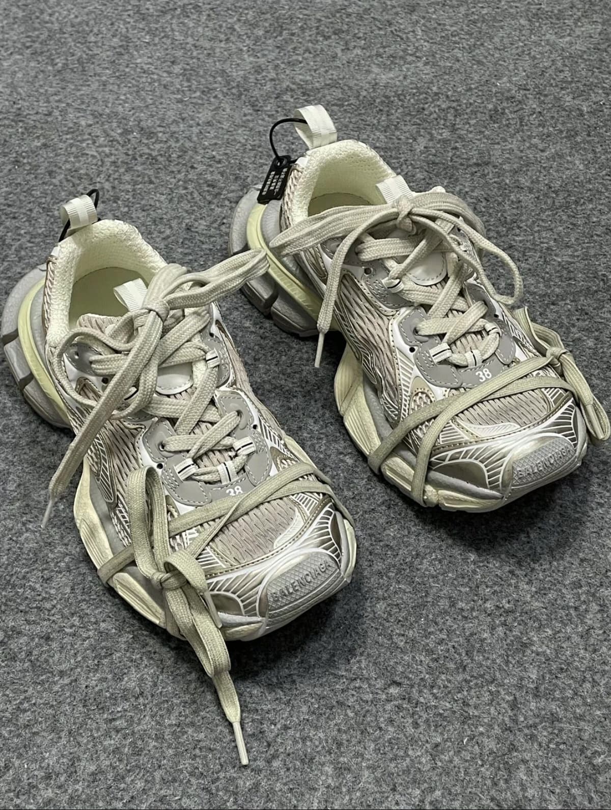 Balenciaga Balenciaga 3XL на шнуровке из сетки