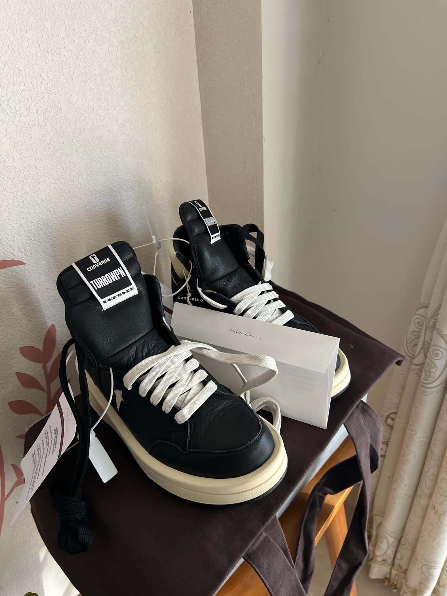 Рик Оуэнс x Converse TURBOWPN
