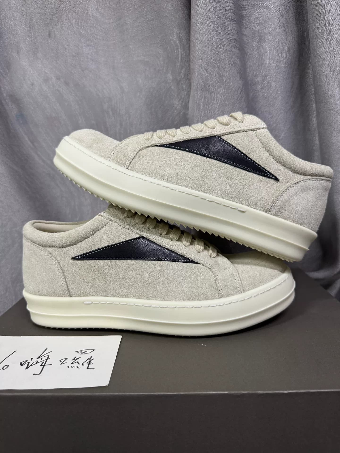RICK OWENS/RO LUXOR первый слой коровьей кожи