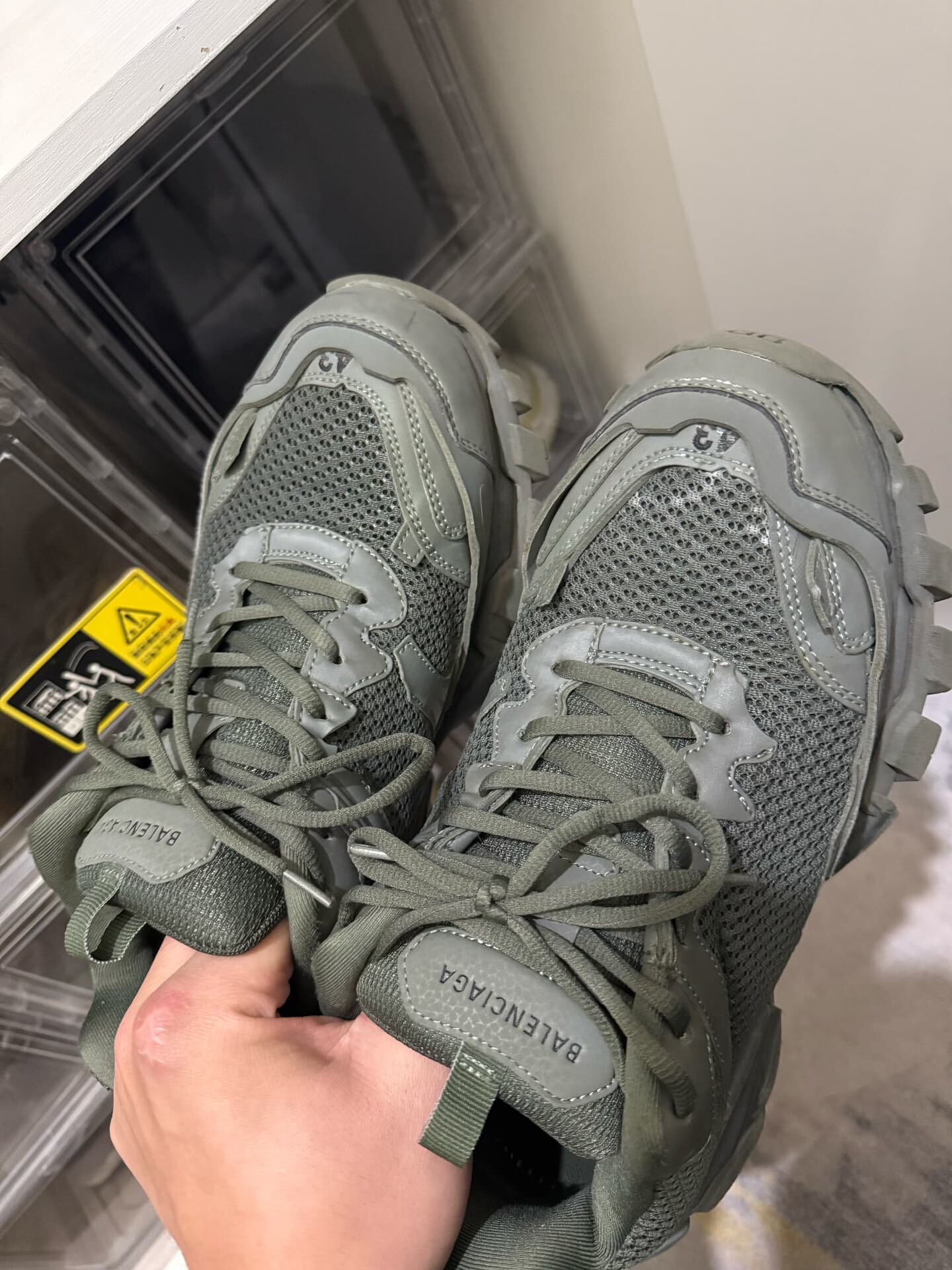 Подержанный холостой ход +Balenciaga +Balenciaga + Track3.0+