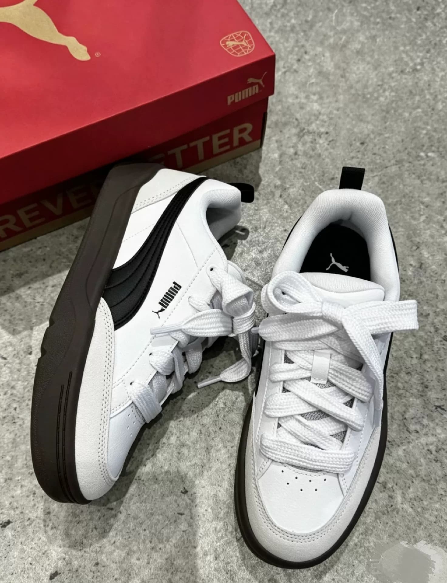 черные и белые кроссовки Puma Puma, кроссовки с низким берцем, классическая повседневная обувь с низким берцем, мужская и женская обувь