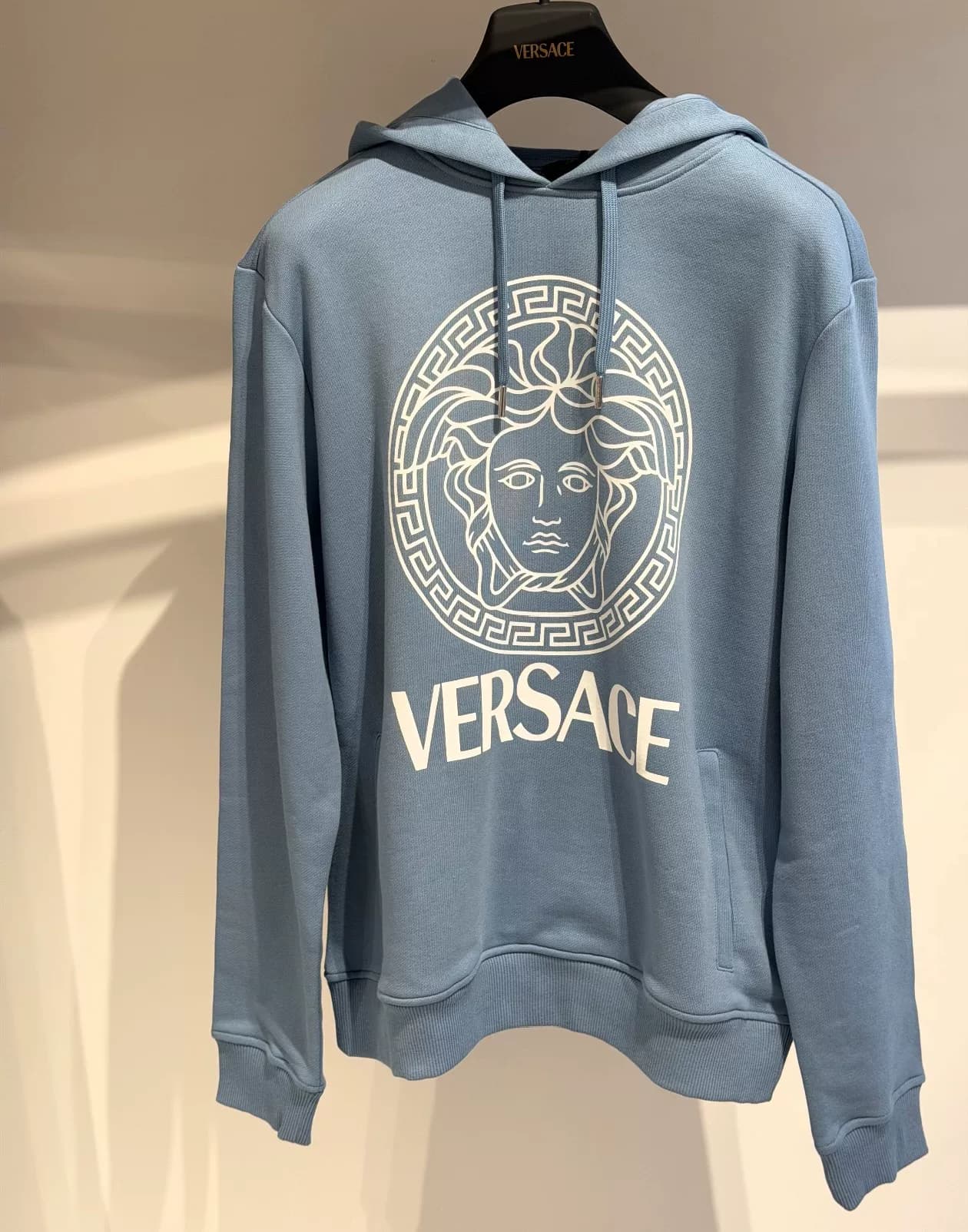 Свитер с капюшоном с логотипом VERSACE Versace Medusa