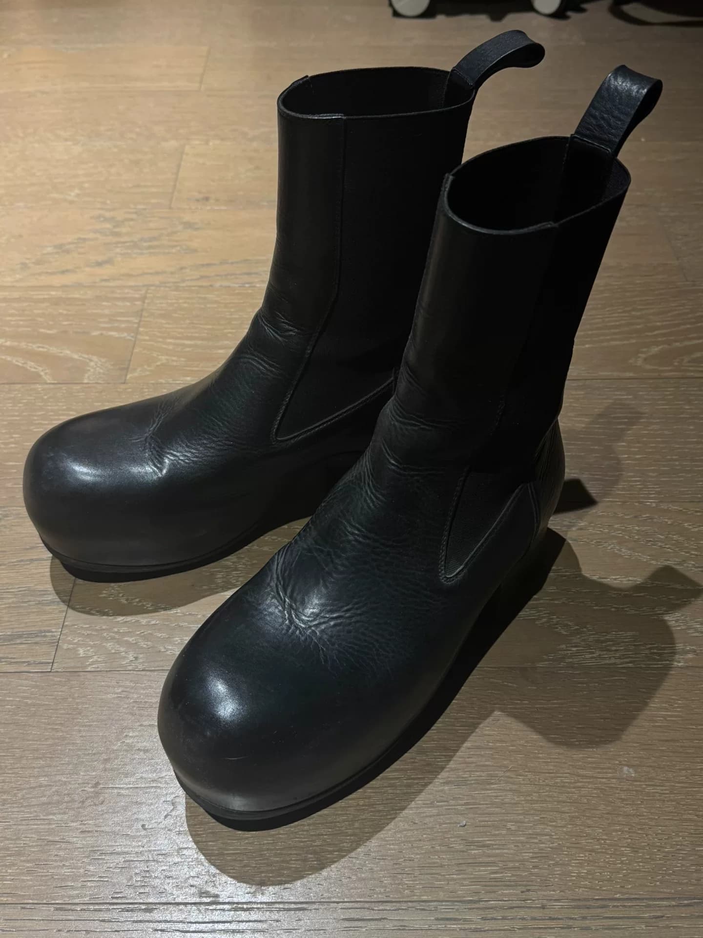 Ботинки Челси с круглым носком от Rick owens, размер 40