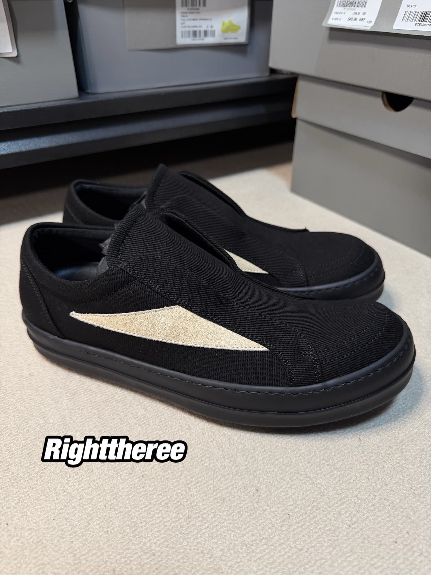 Rick Owens Drkshdw 26ss черный джинсовый холст