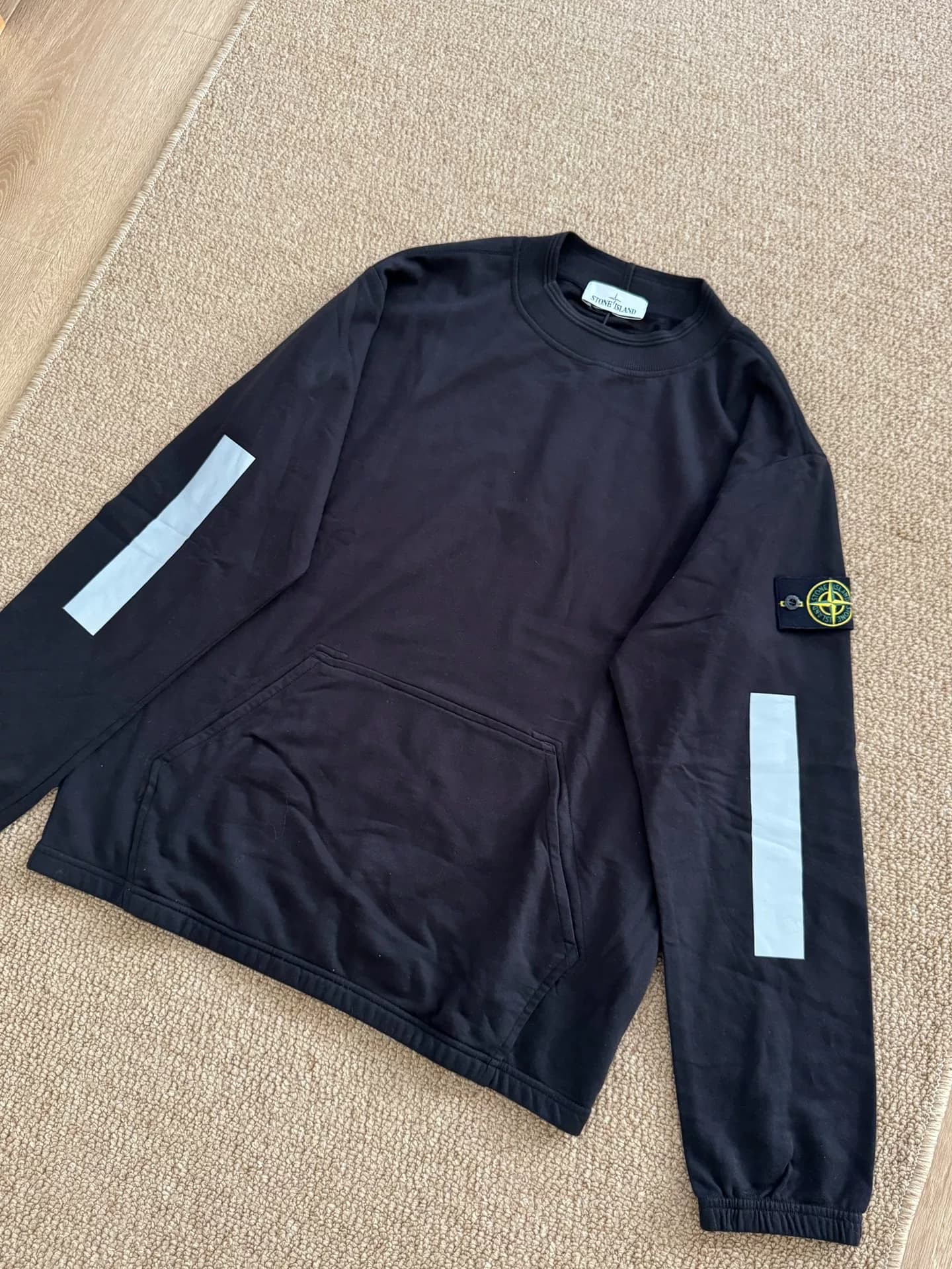 Светоотражающий свитер Stone Island 3M размера L абсолютно новый с биркой
