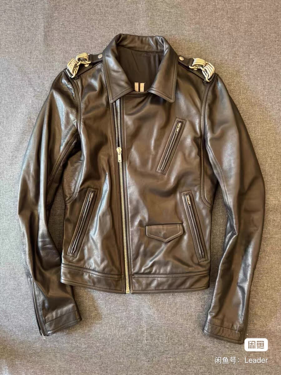Кожаная куртка RickOwens
