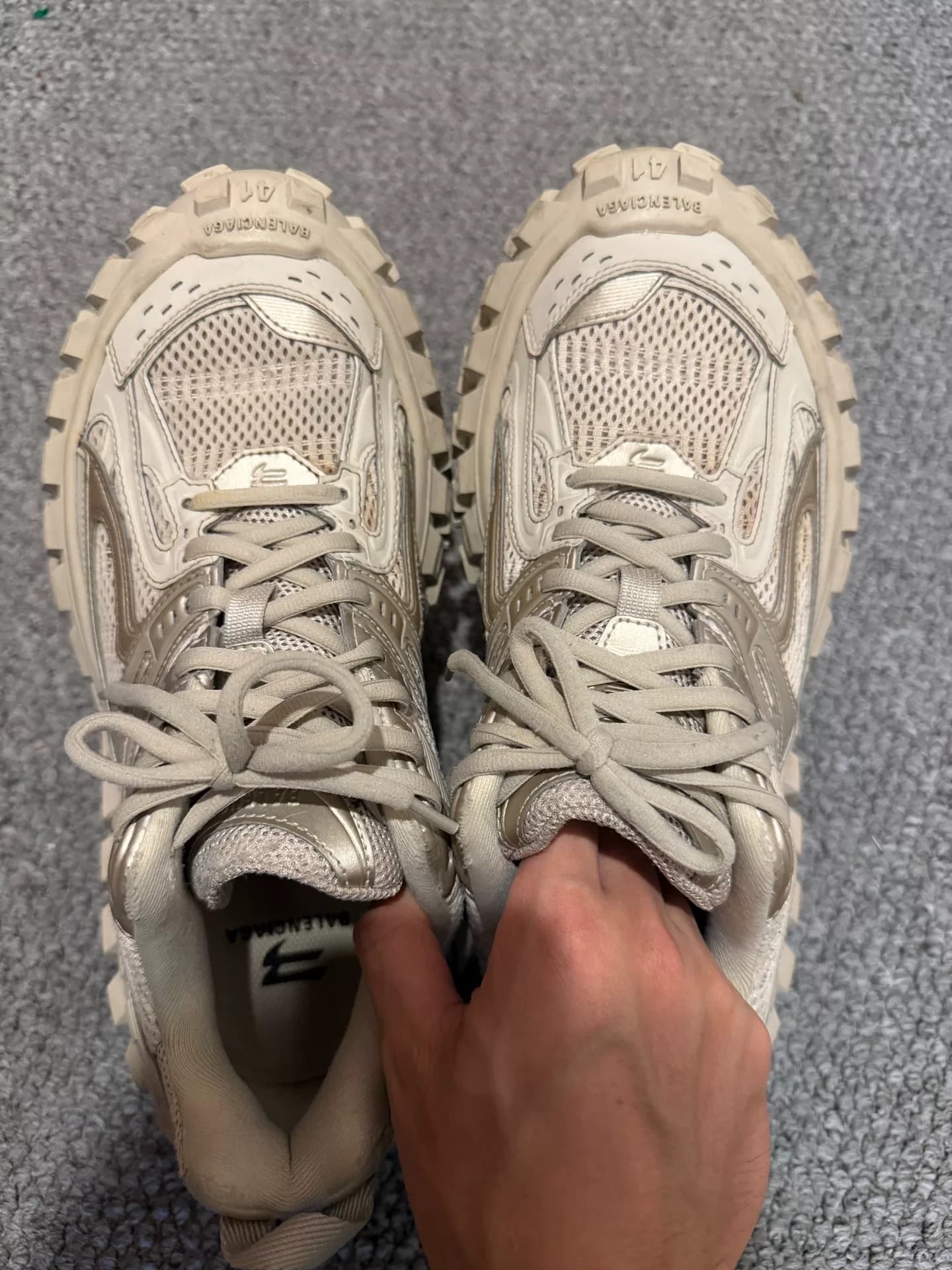 Balenciaga кроссовки-покрышки оригинал проверка товара Defender размер 41