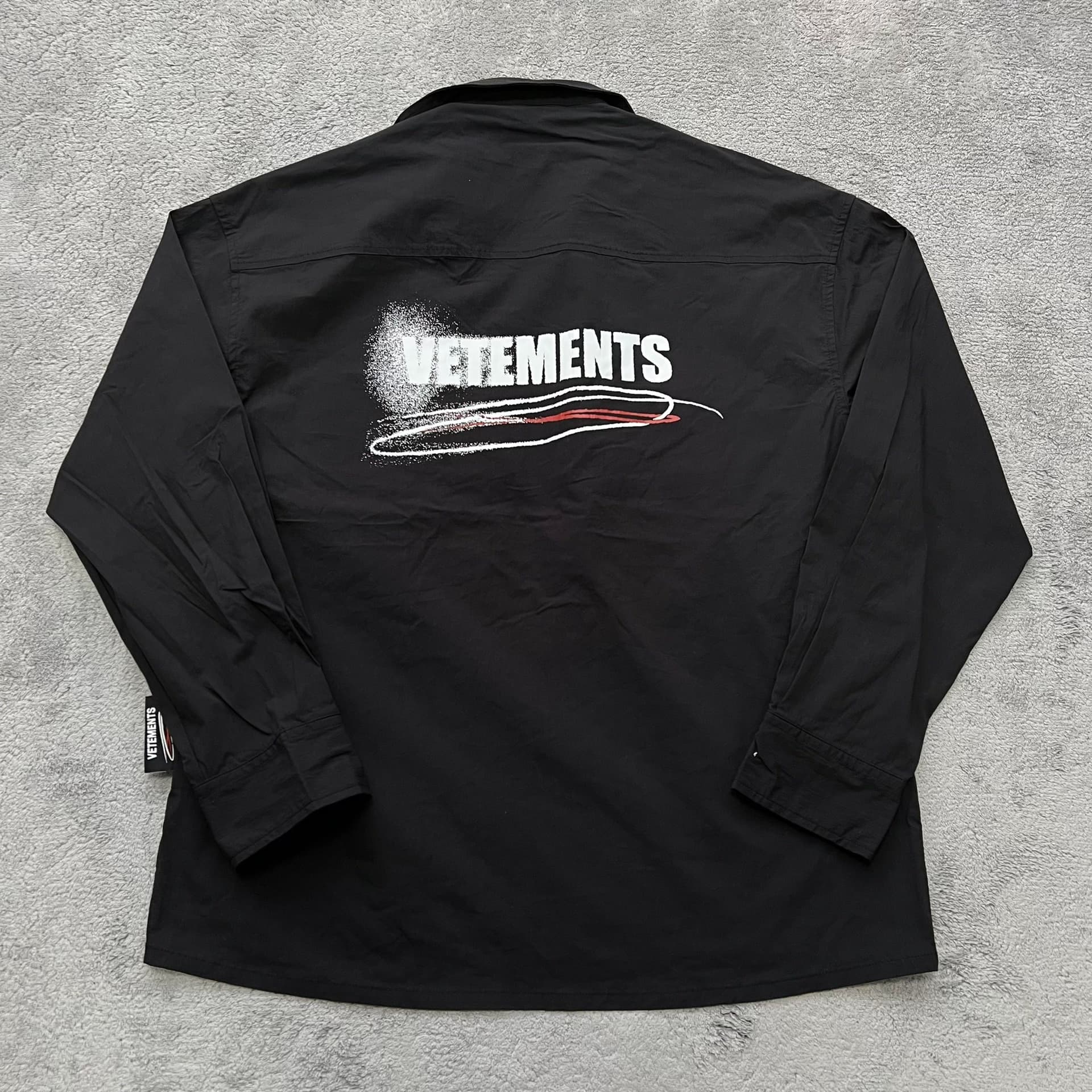 Рубашка с длинными рукавами Vetements для мужчин и женщин
