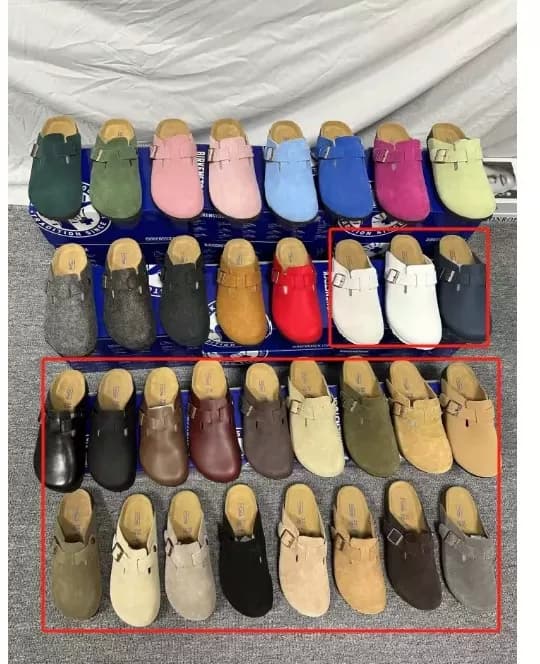 Совершенно новый Birkenstock, какого цвета и размера вы хотите обсудить со мной наедине?