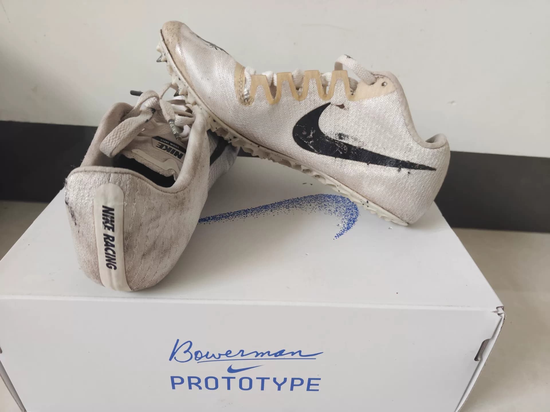 Nike/высококачественные шипы ja fly3 от Nike, серебристый и белый цвета в сочетании, для физической стрельбы,