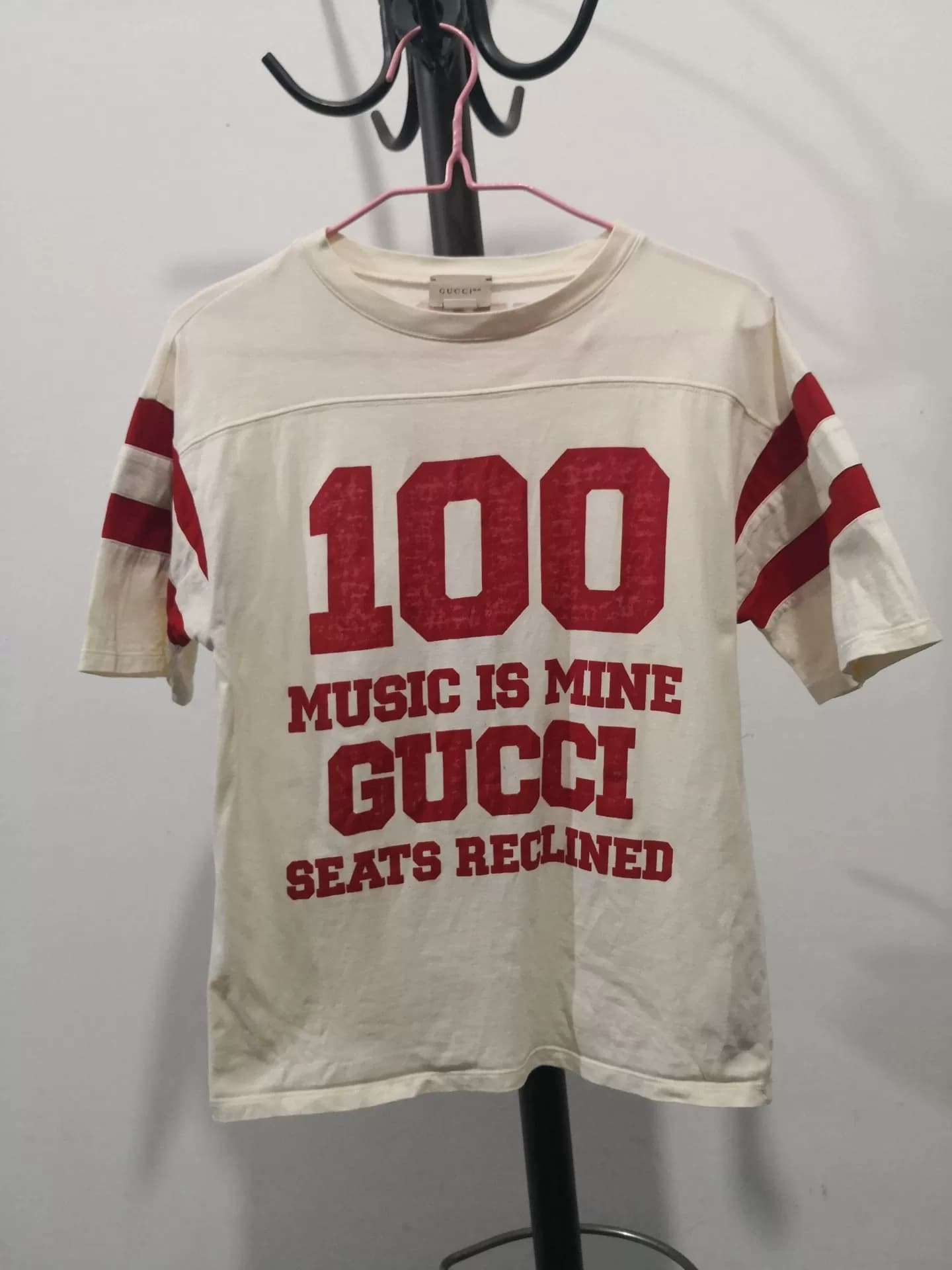 Спортивная футболка от GUCCI, футболка от Gucci, ts852, предметы роскоши, подержанная одежда-