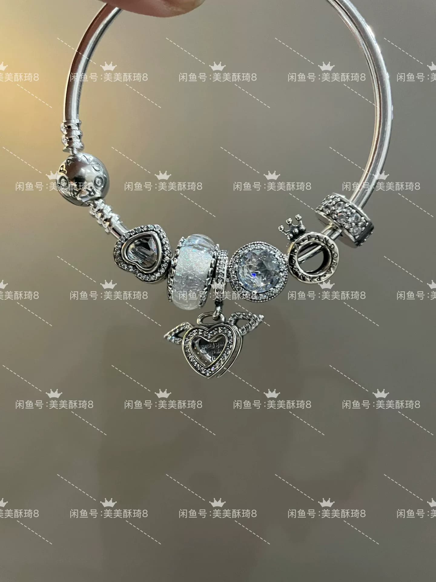 Пандора Pandora Angel Wings с милым набором браслетов Pet Angel