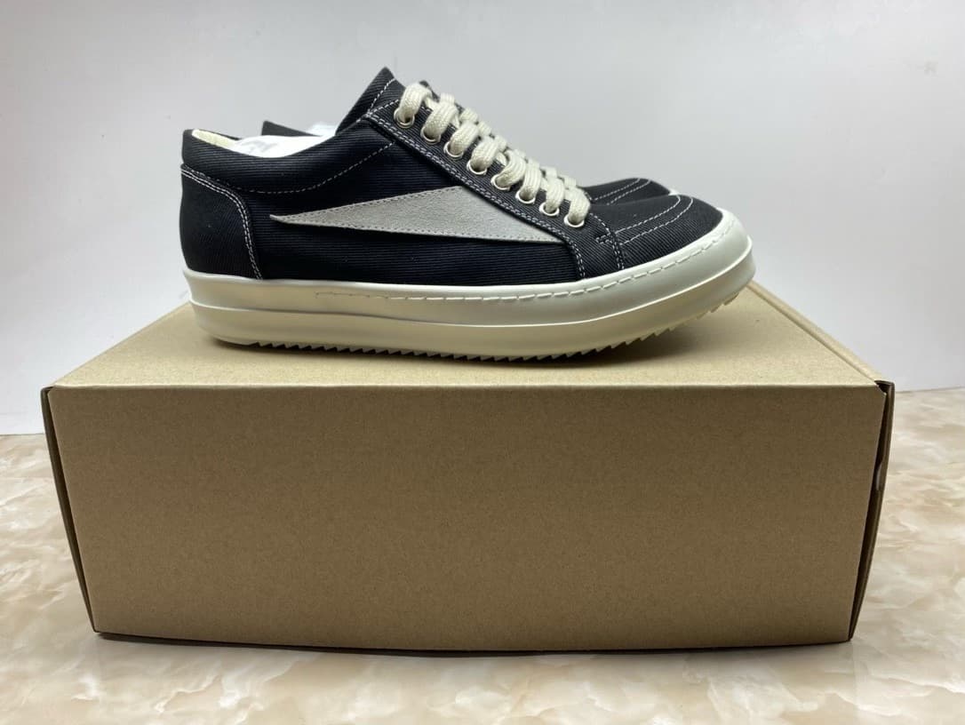 Новая эксклюзивная модель RICK OWENS sub-line drkshdw с глубоким вырезом и черными заклепками