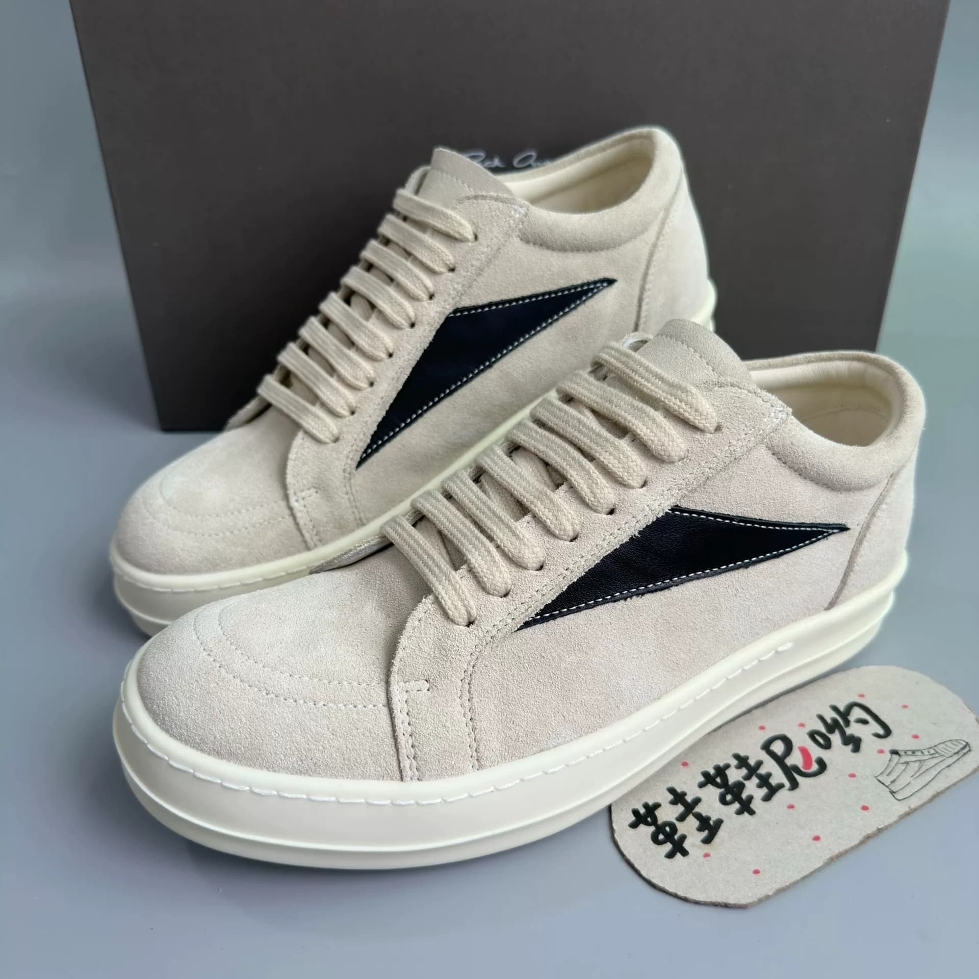 Первый слой воловьей кожи RICK OWENS/RO LUXOR