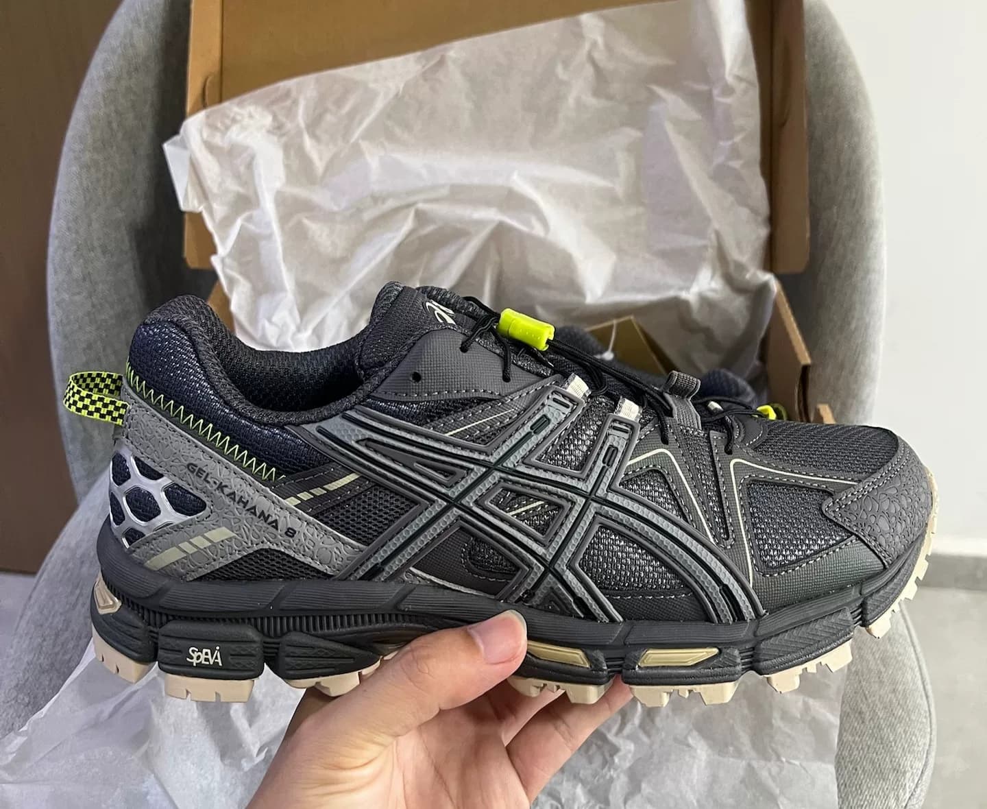 Совершенно новые кроссовки ASICS k8 ASICS Gel-Kahana 8 с низким верхом для бега