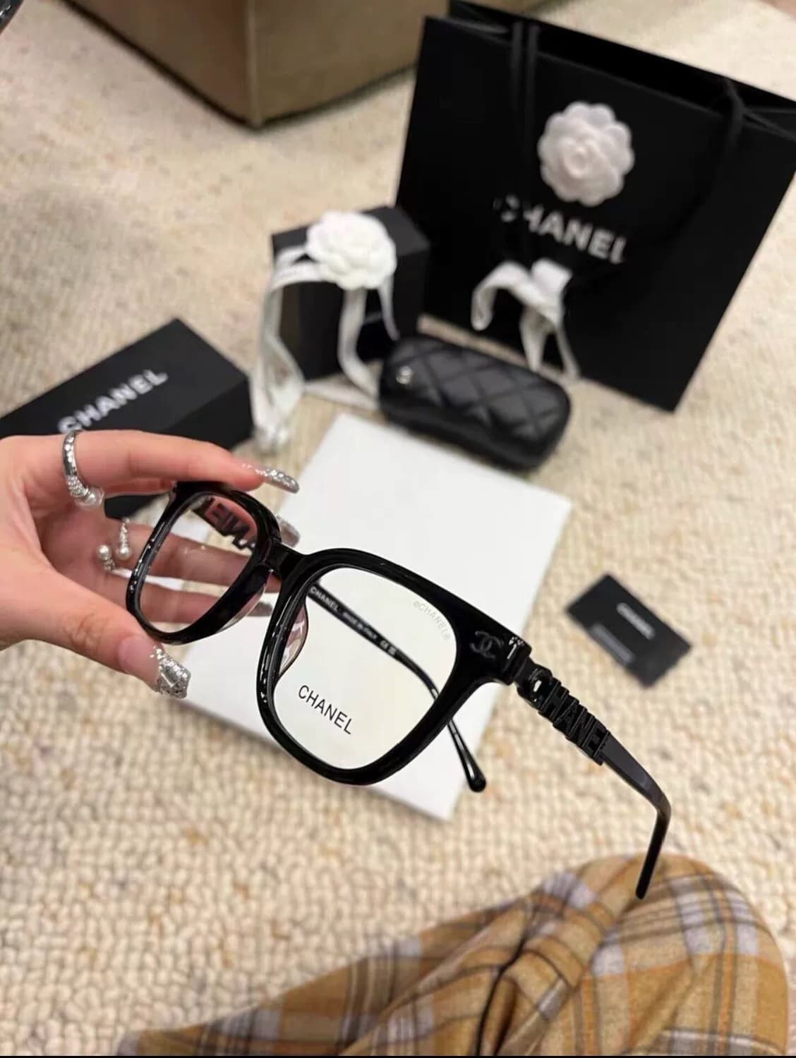 【Совершенно новый】 Chanel/Шанель ch6801 очки в оправе для мужчин