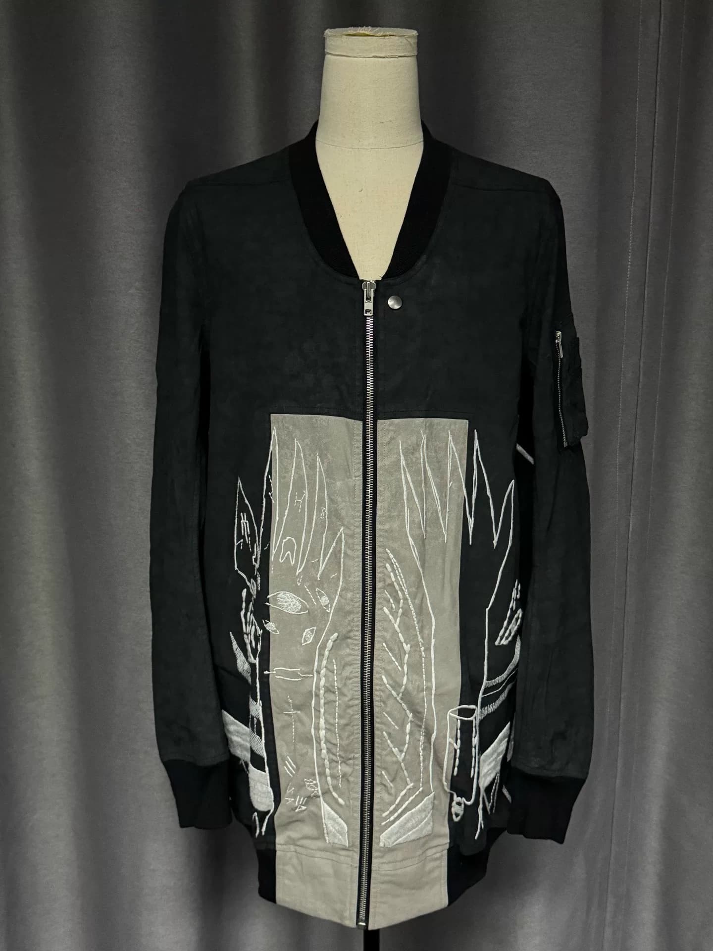rickowens SS15 ФАВН, непобедимый призрак ручной работы, выпускной одиночный, длинный