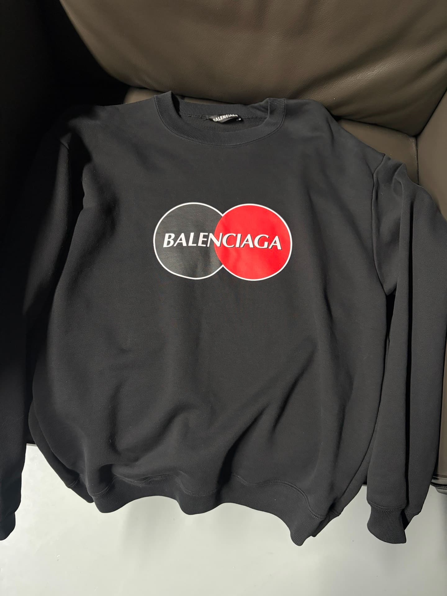 Balenciaga Черный свитер Balenciaga S