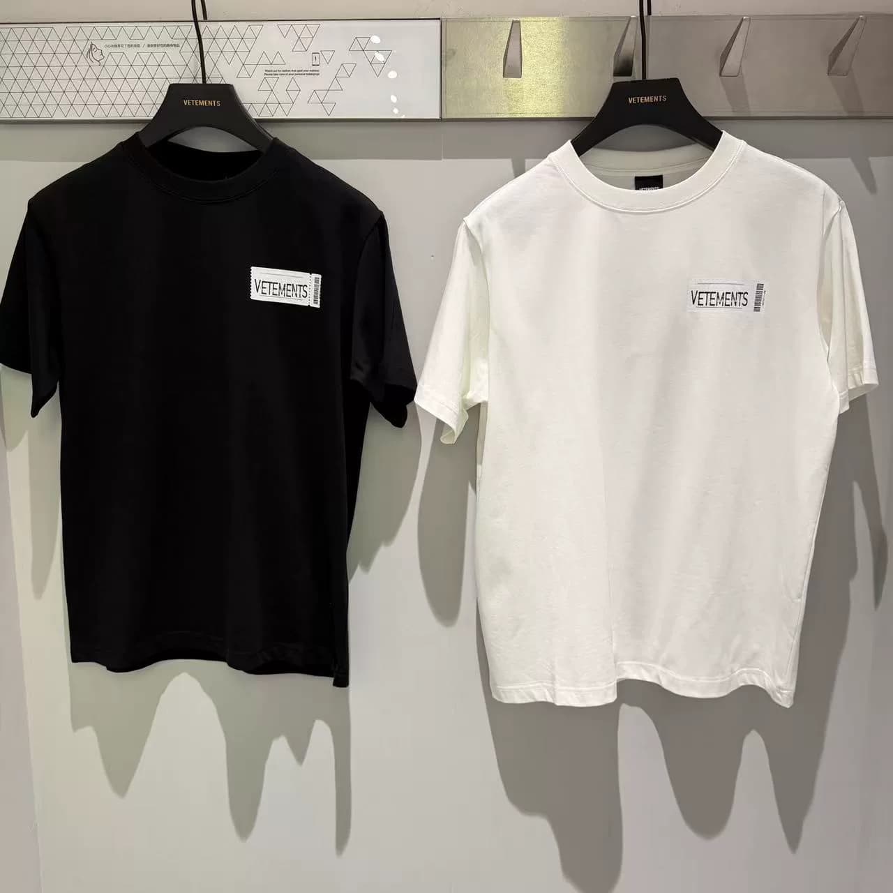 Новинка 2026 года от бренда VETEMENTS Witt Meng Tide с короткими рукавами