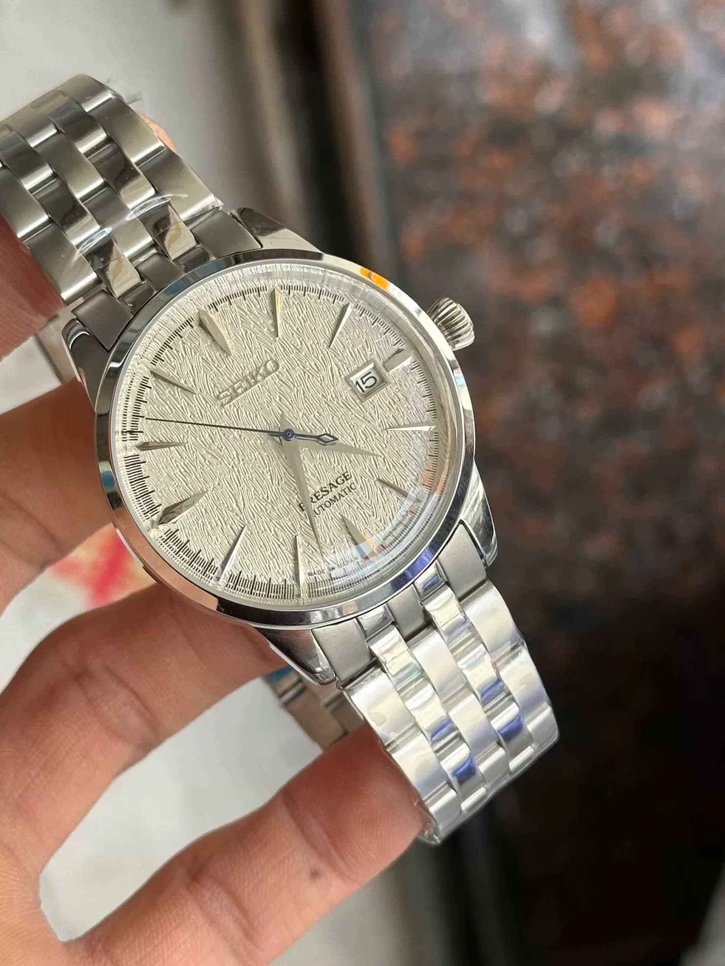 Seiko механические часы с автоподзаводом серии Seiko Presage, модель SP