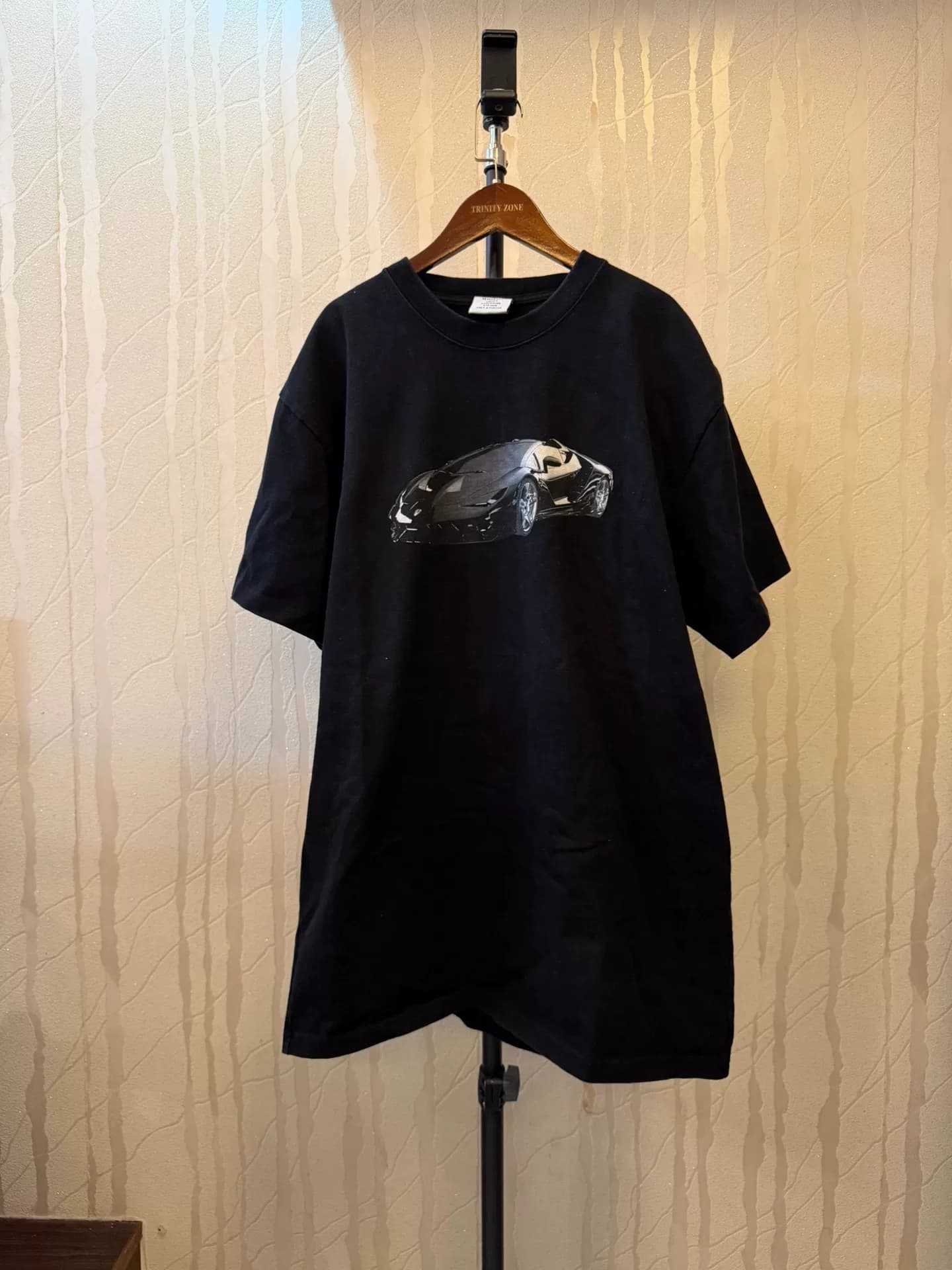 Футболка с принтом Vetements 19ss Lamborghini