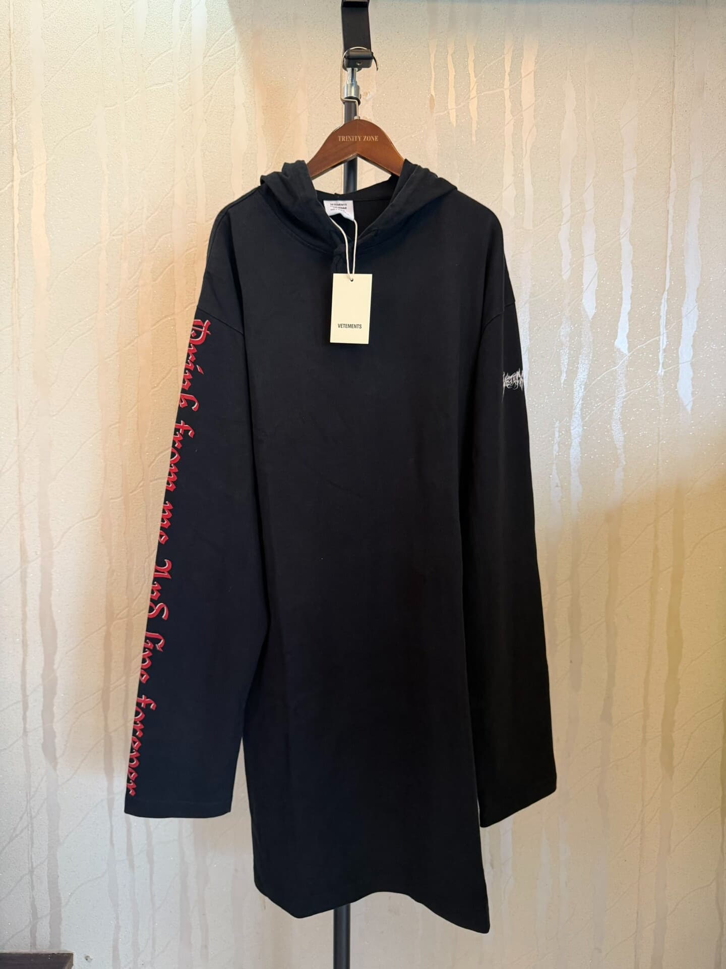 Длинный свитер с пятиконечной звездой Vetements 16fw