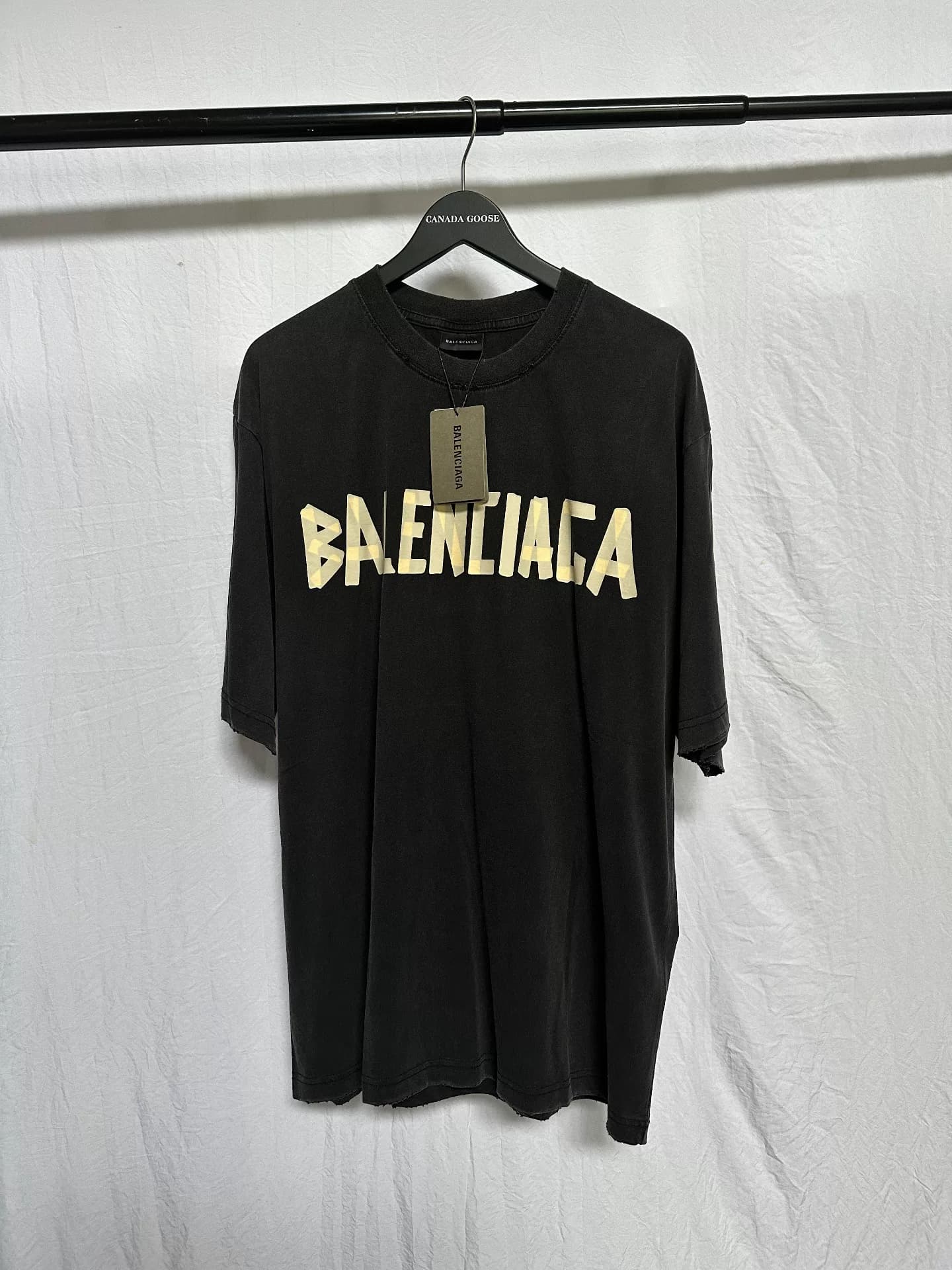 Персональная футболка с коротким рукавом Balenciaga Balenciaga Black