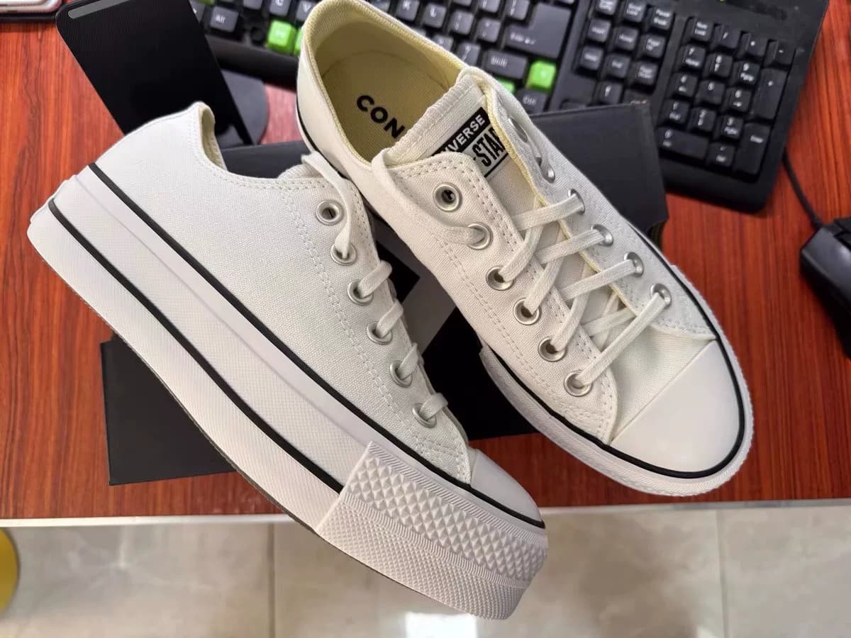 Классические туфли Converse All Star Lift на высокой платформе, белые туфли, парусиновые туфли