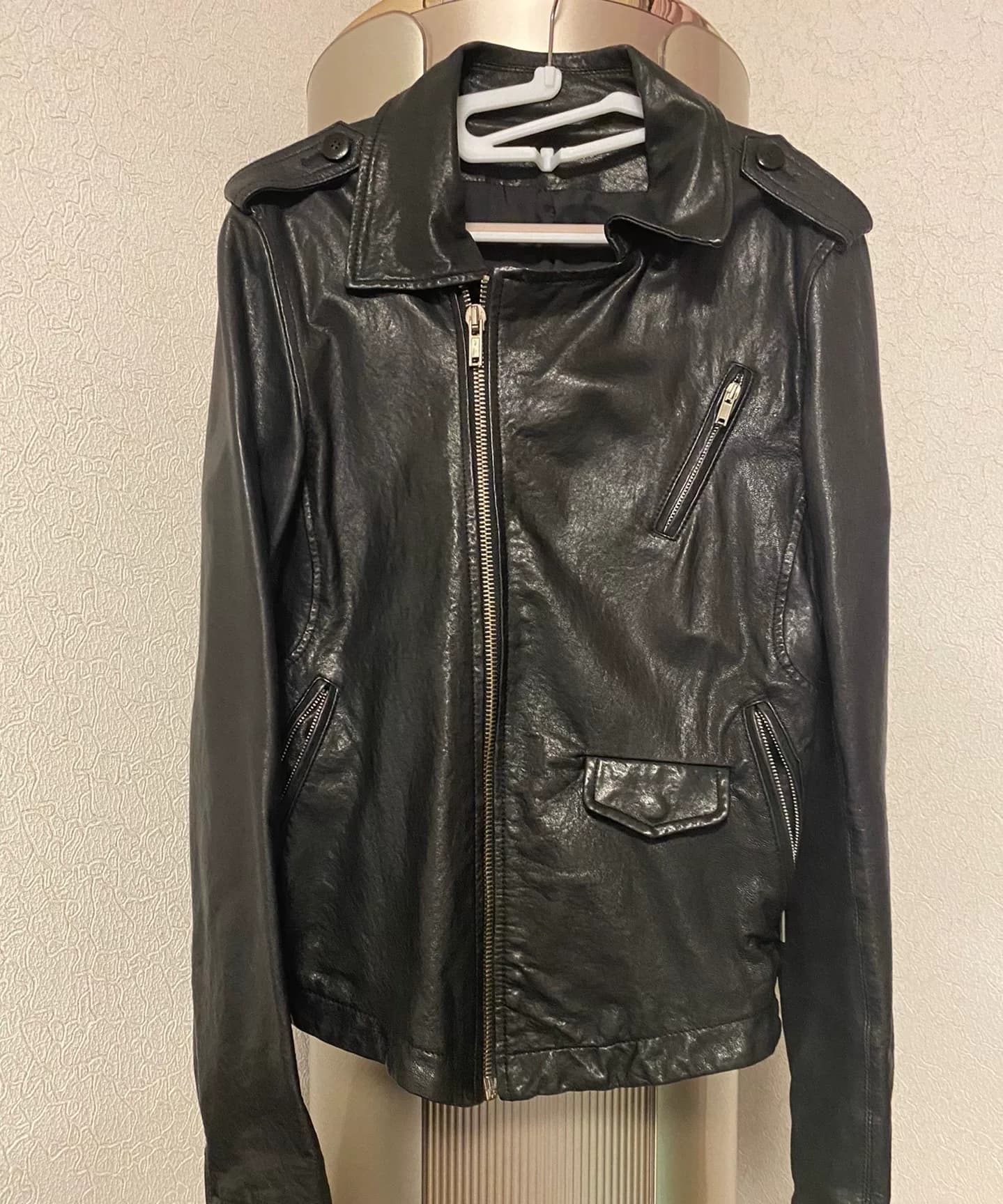 Куртка из овечьей кожи Rick Owens Archive Stooges Classic Stooges очень классического фасона не подлежит возврату и обмену, бесплатной доставки нет,…