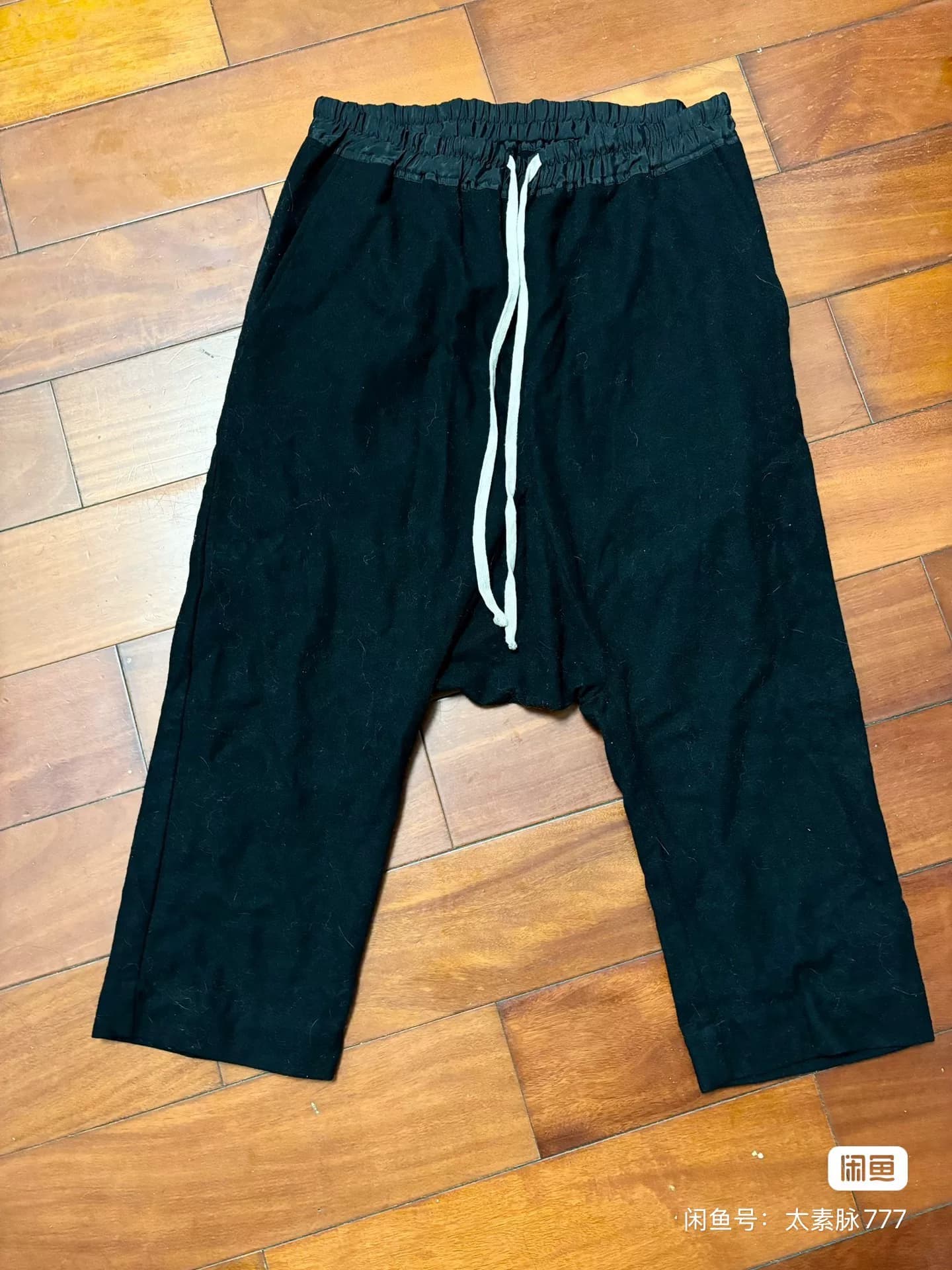 RO Rick owens main line натуральная кожа, черная отстрочка на поясе для подвесного снаряжения, да
